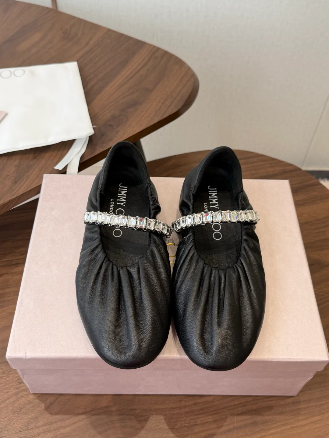 Women's Ballet Flats JIMMY CHOO 18258081
