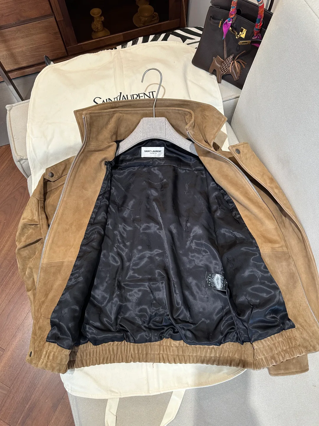 Women's Leather Jackets And Sheepskin Coats SAINT LAURENT 18485358