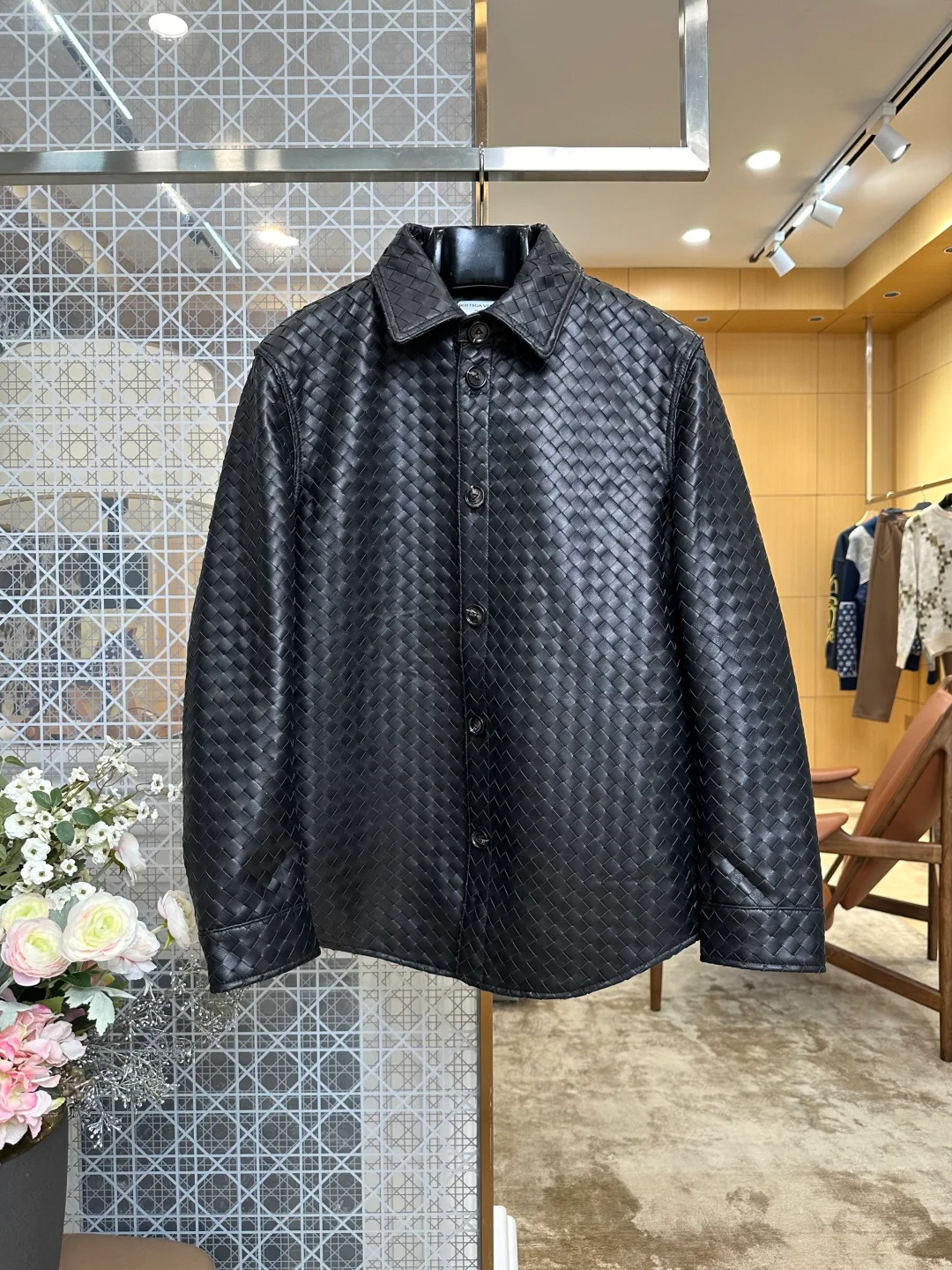 Men's Leather Jackets And Sheepskin Coats BOTTEGA VENETA 17802546