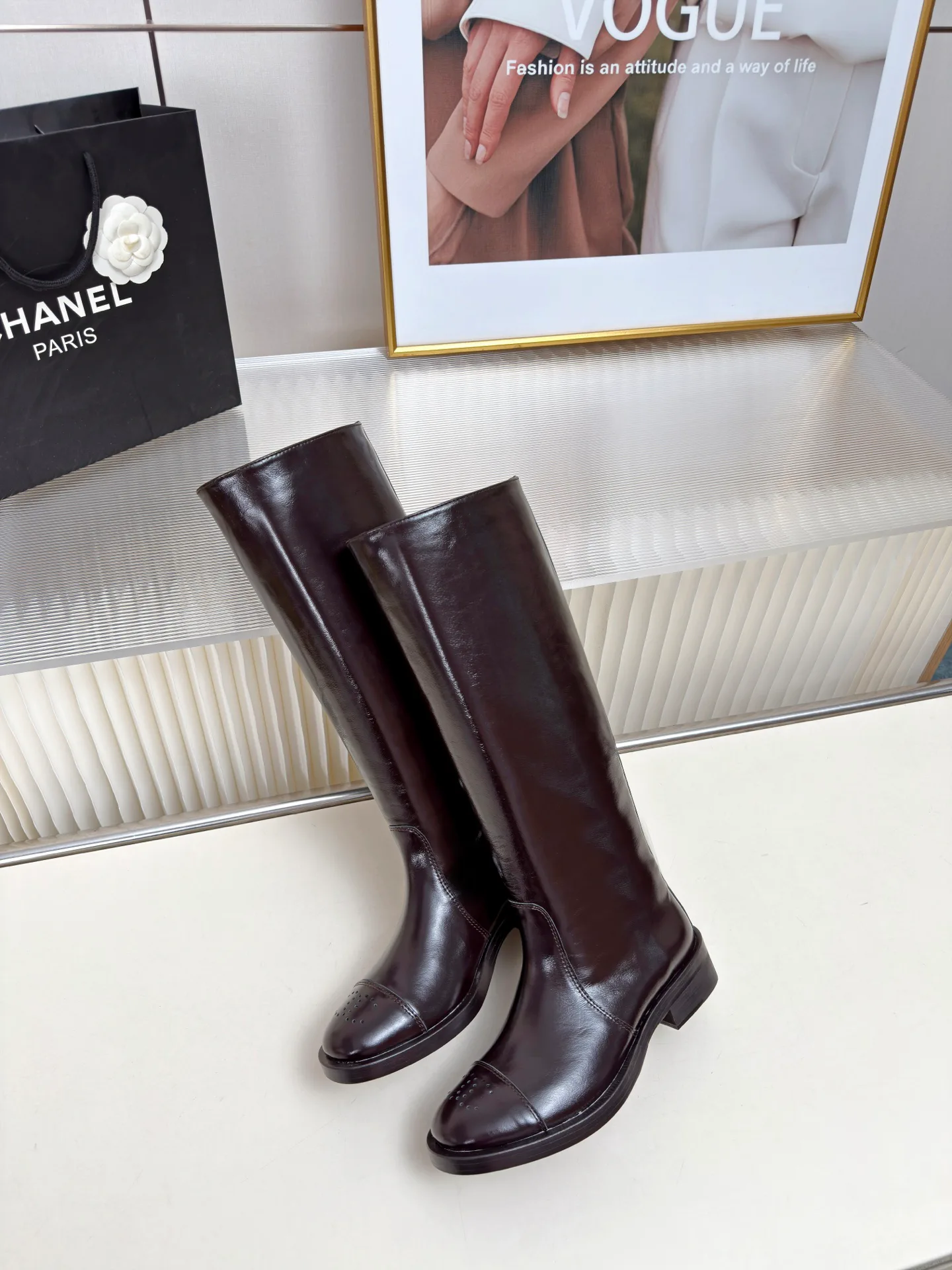 Women's Boots CHANEL 18198233