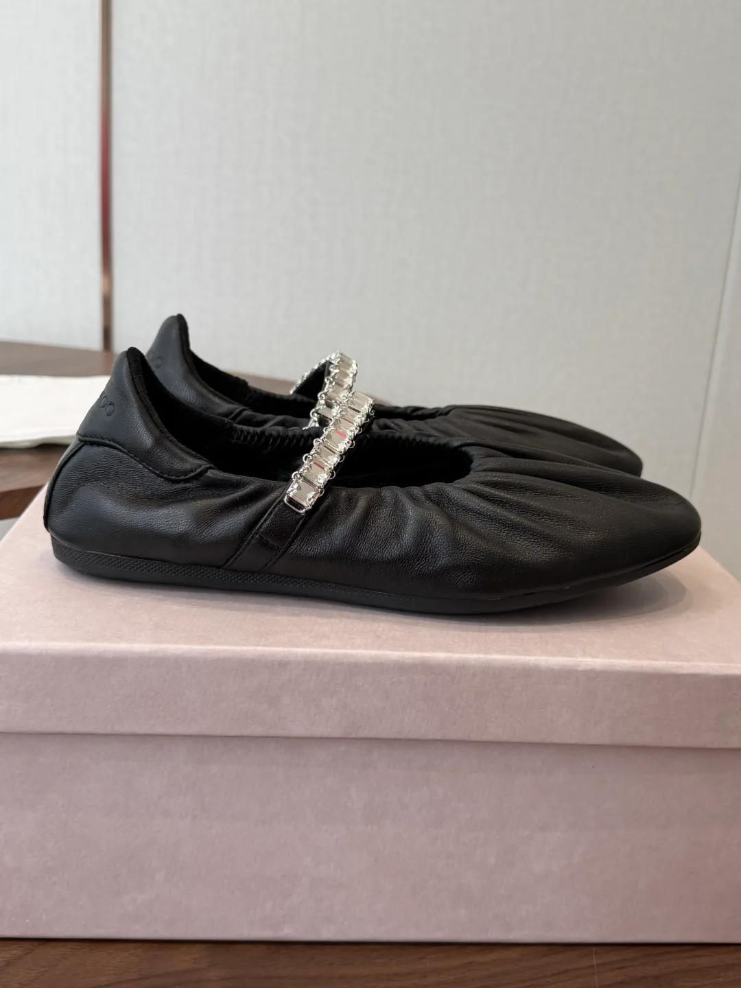 Women's Ballet Flats JIMMY CHOO 18258081