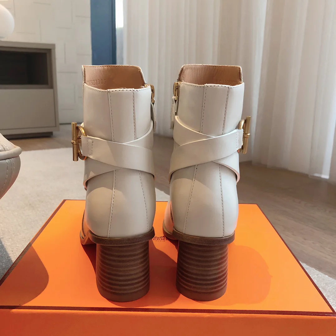 Women's Booties HERMES 18446750
