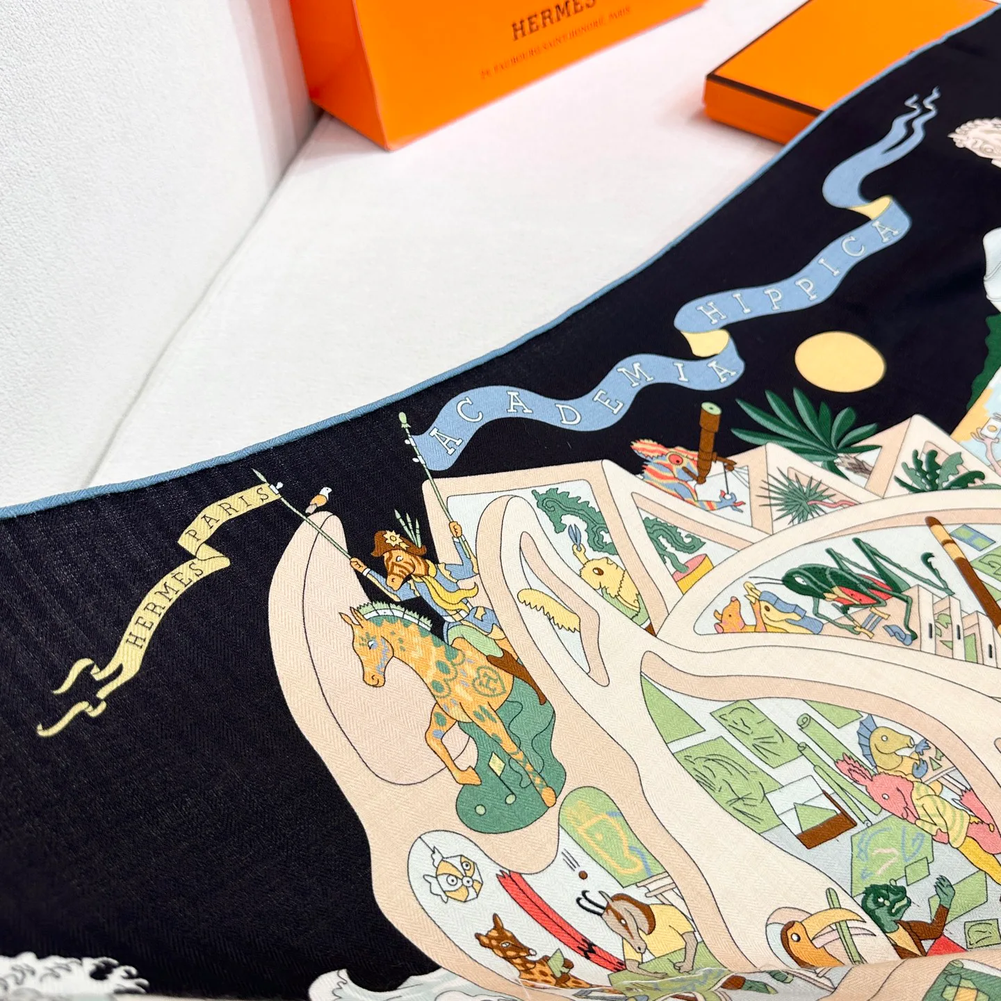 Silk Scarves HERMES 18501123