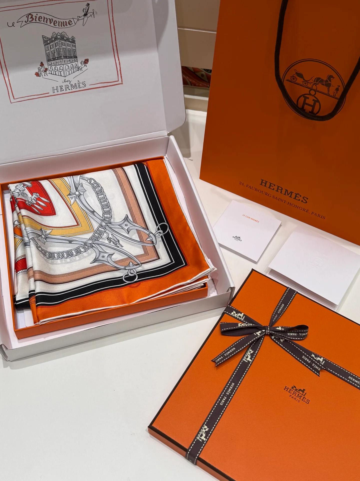 Silk Scarves HERMES 17435875
