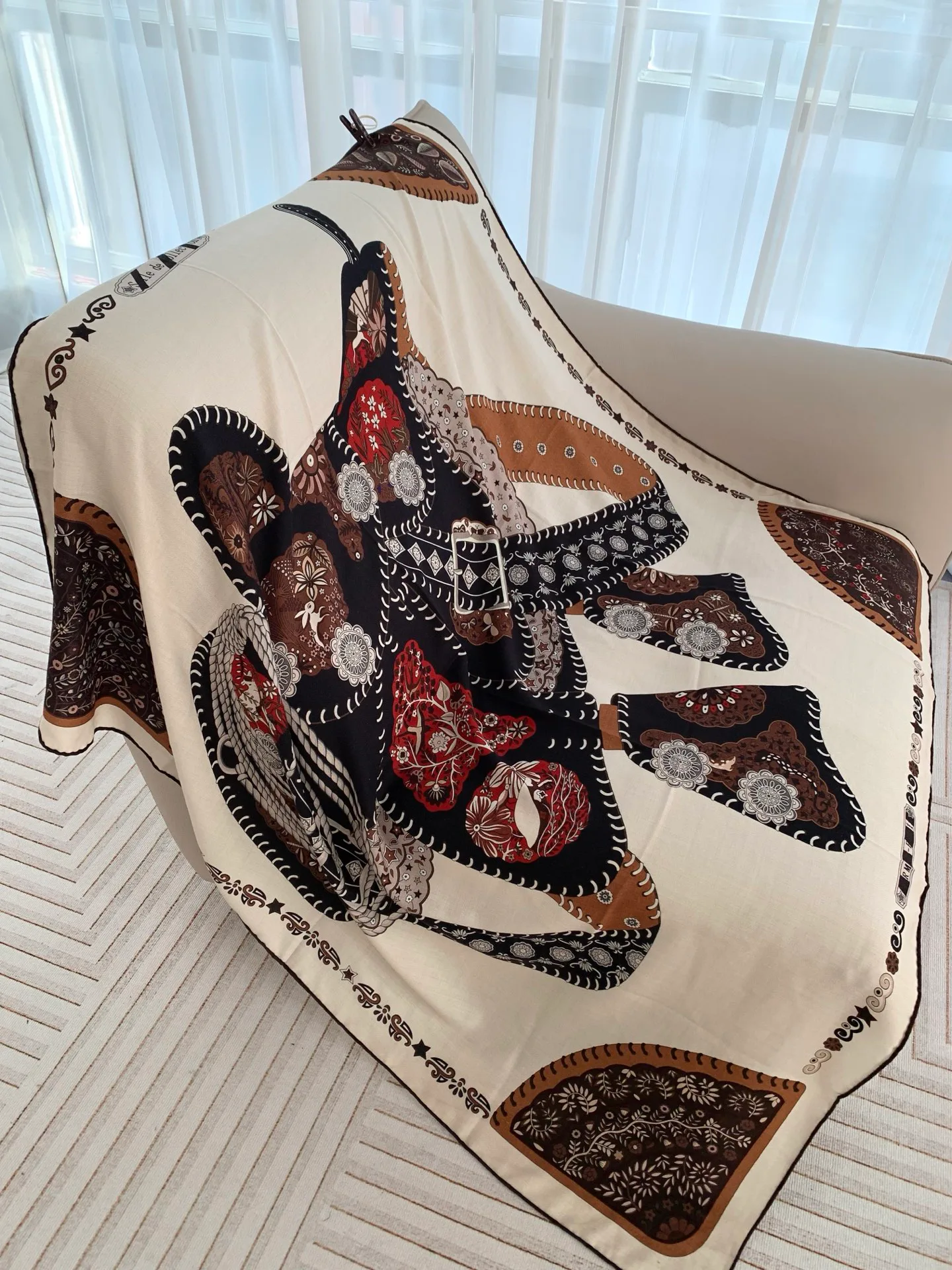 Silk Scarves HERMES 18222483