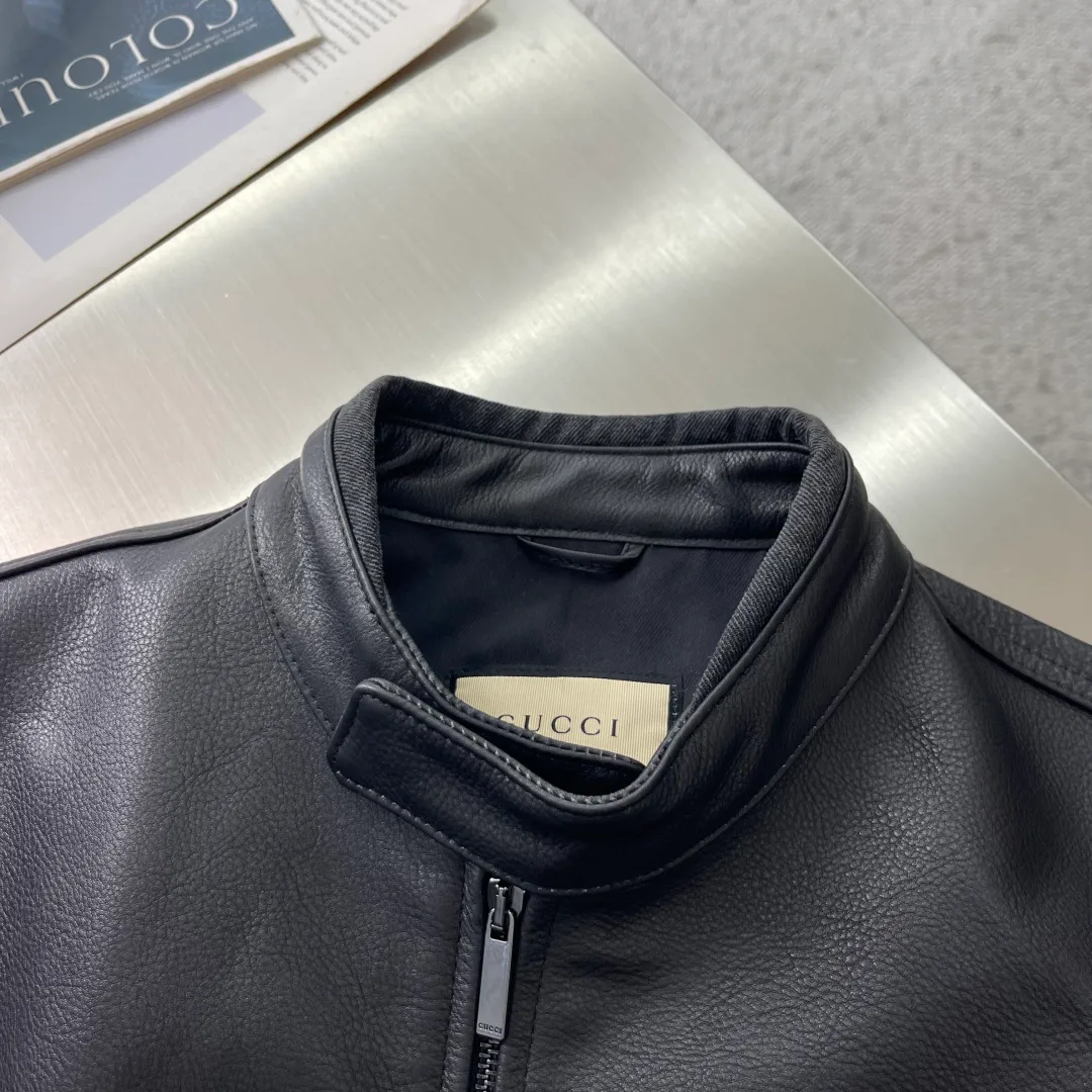 Men's Leather Jackets And Sheepskin Coats GUCCI 17868449