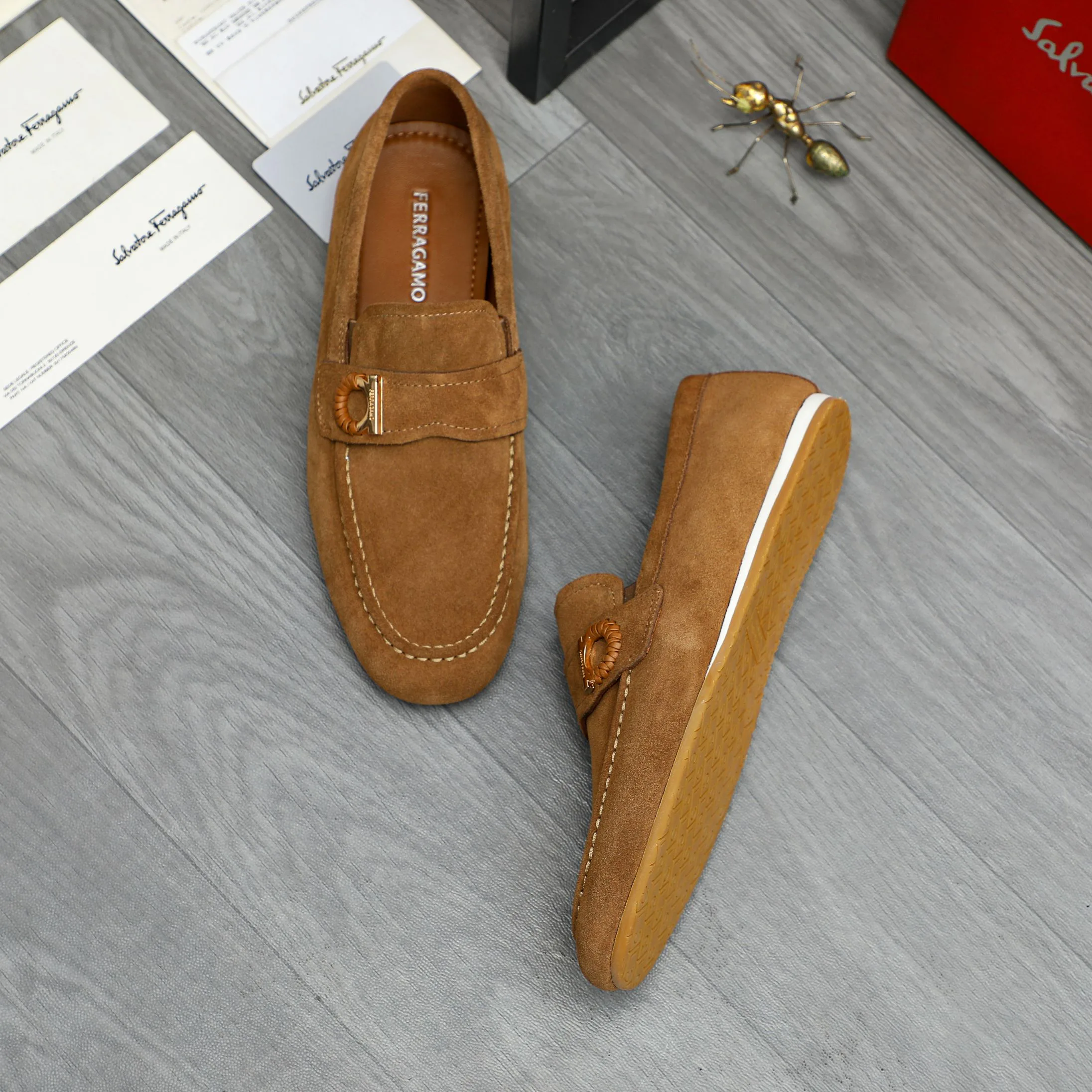 Men's Loafers And Dress Shoes SALVATORE FERRAGAMO 19559267