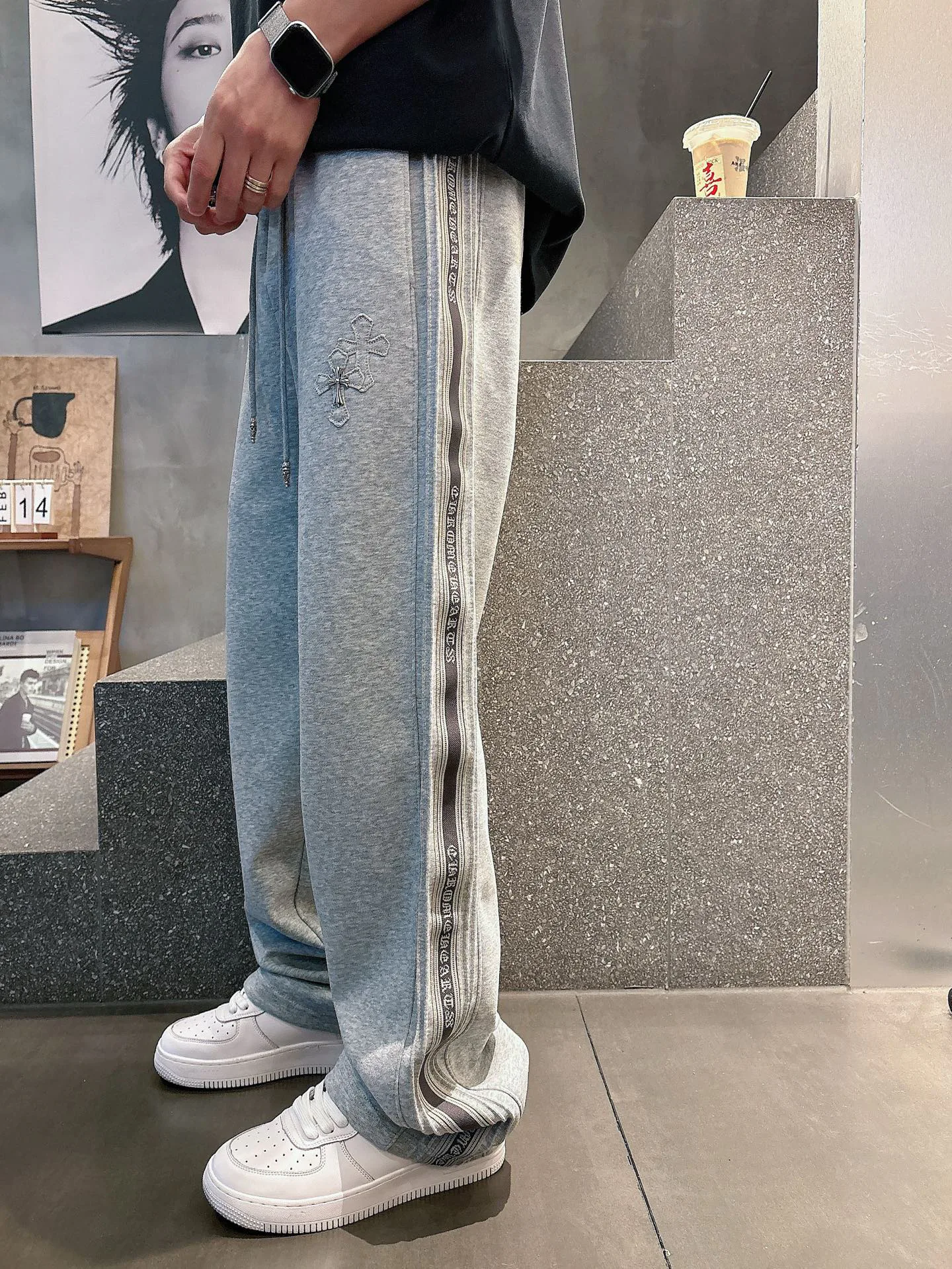 Брюки Мужские Chrome Hearts 18596882