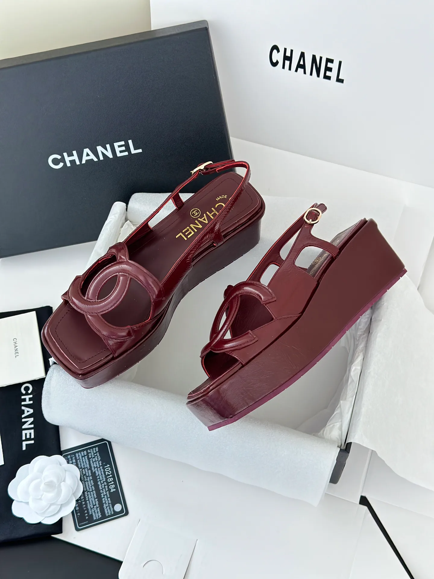 Women's Open-Toe Sandals CHANEL 18143040