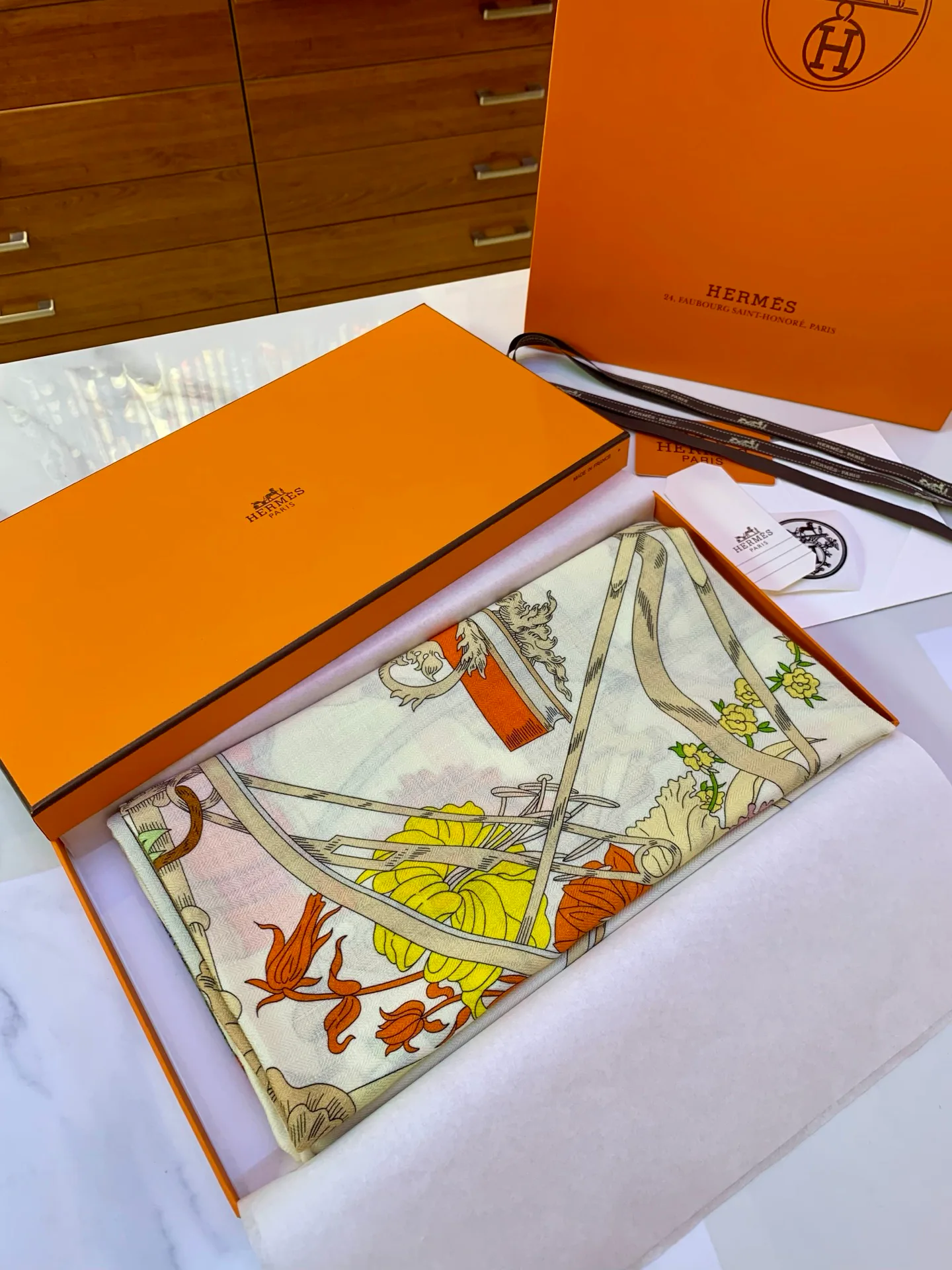 Silk Scarves HERMES 18040233