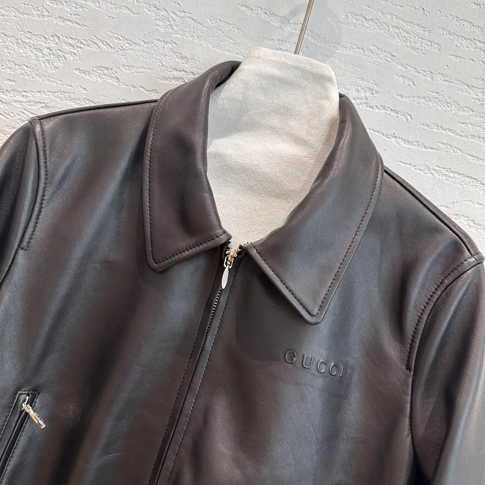 Women's Leather Jackets And Sheepskin Coats GUCCI 17920318