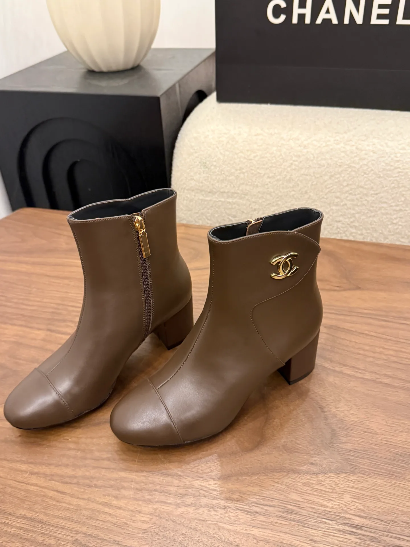 Women's Booties CHANEL 18323356