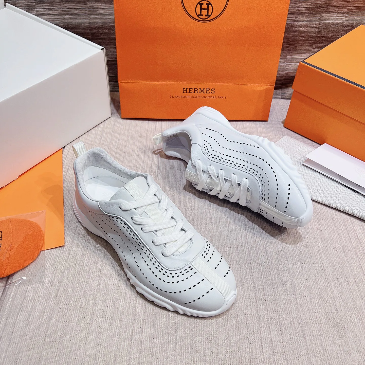 Men's Sneakers HERMES 17749560