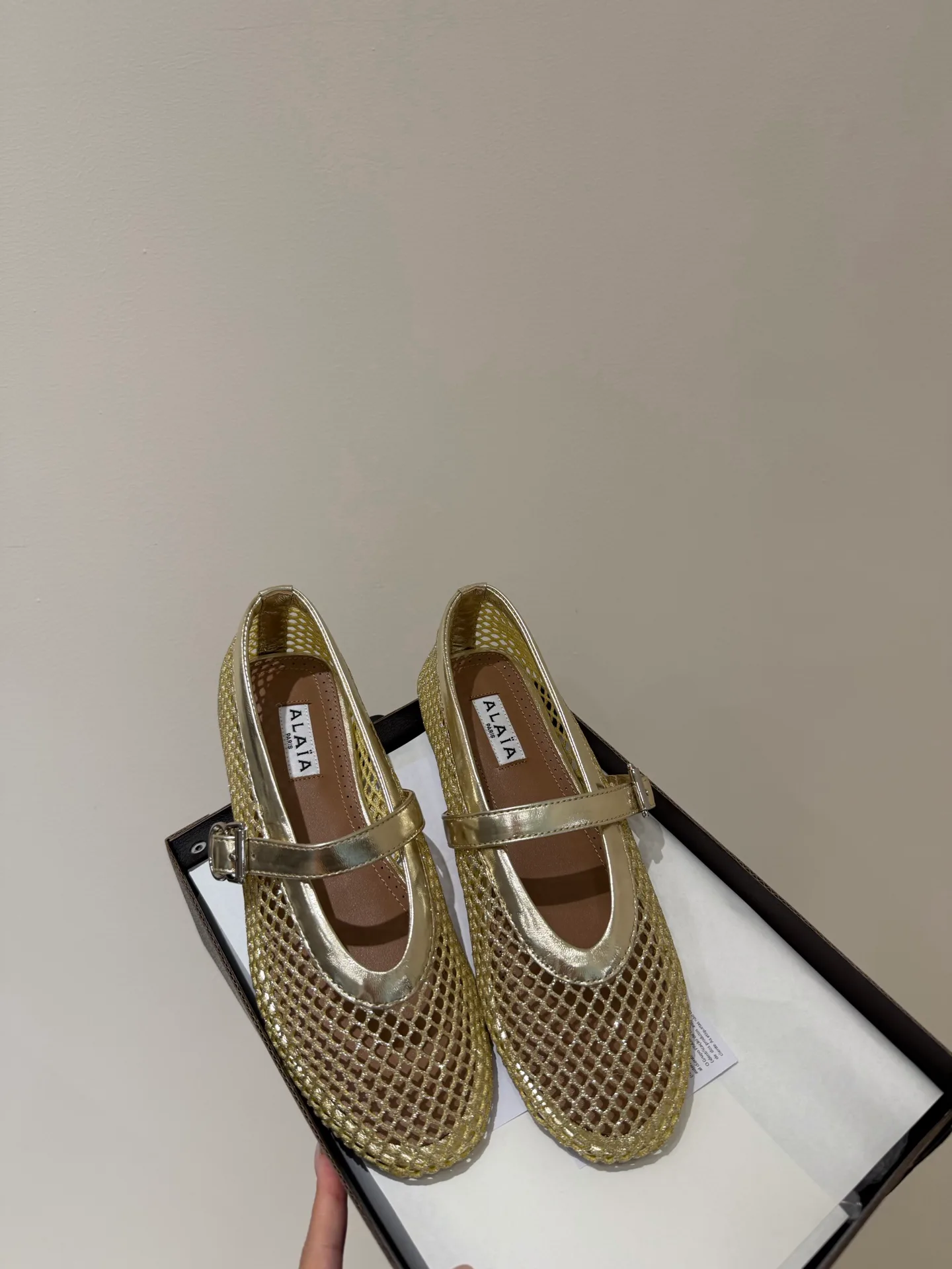 Women's Ballet Flats ALAIA 17368756