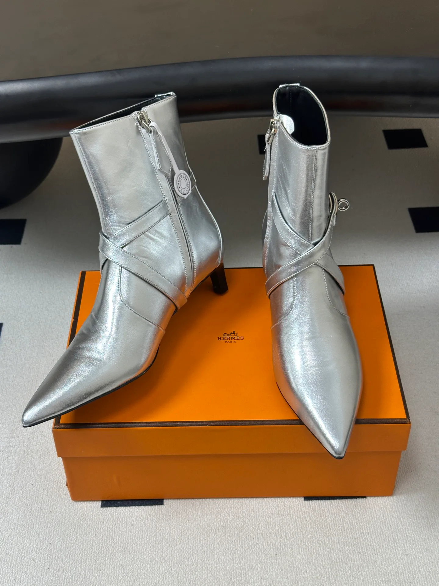Women's Booties HERMES 17830790