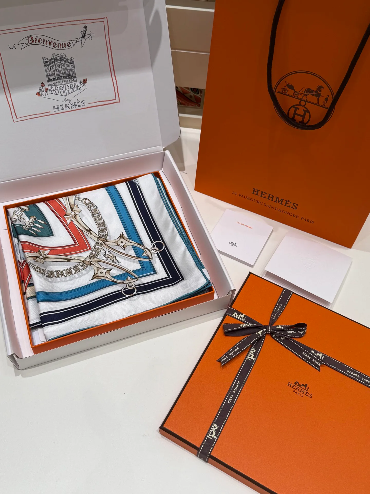 Silk Scarves HERMES 17537986