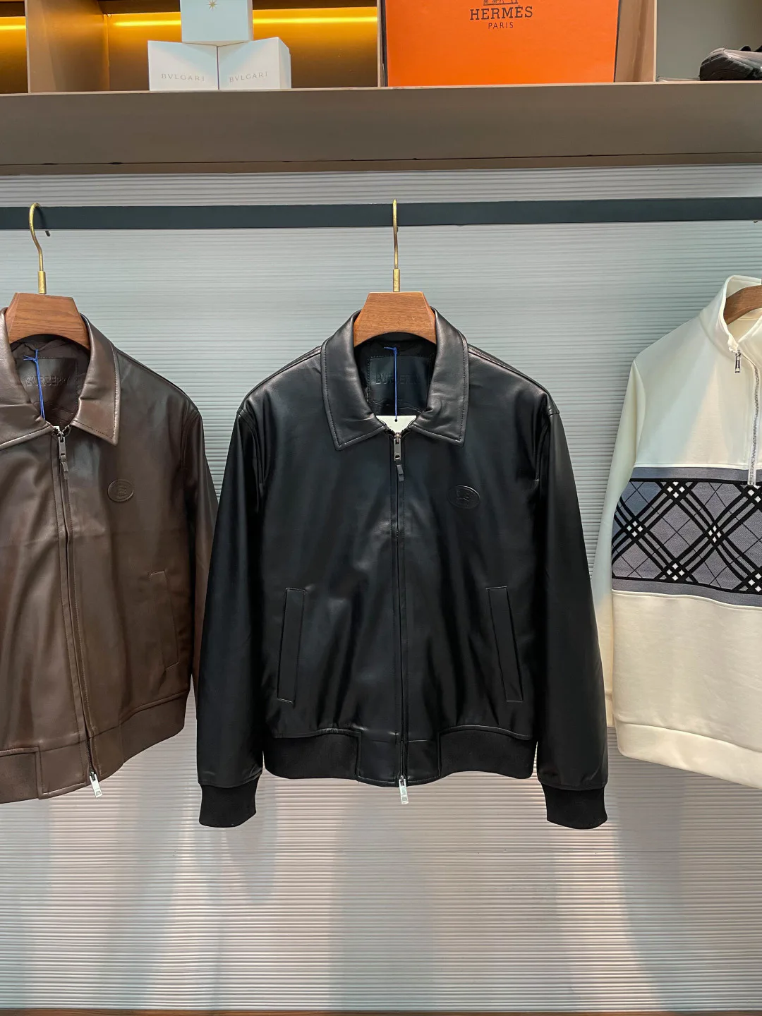 Men's Leather Jackets And Sheepskin Coats BURBERRY 18499018