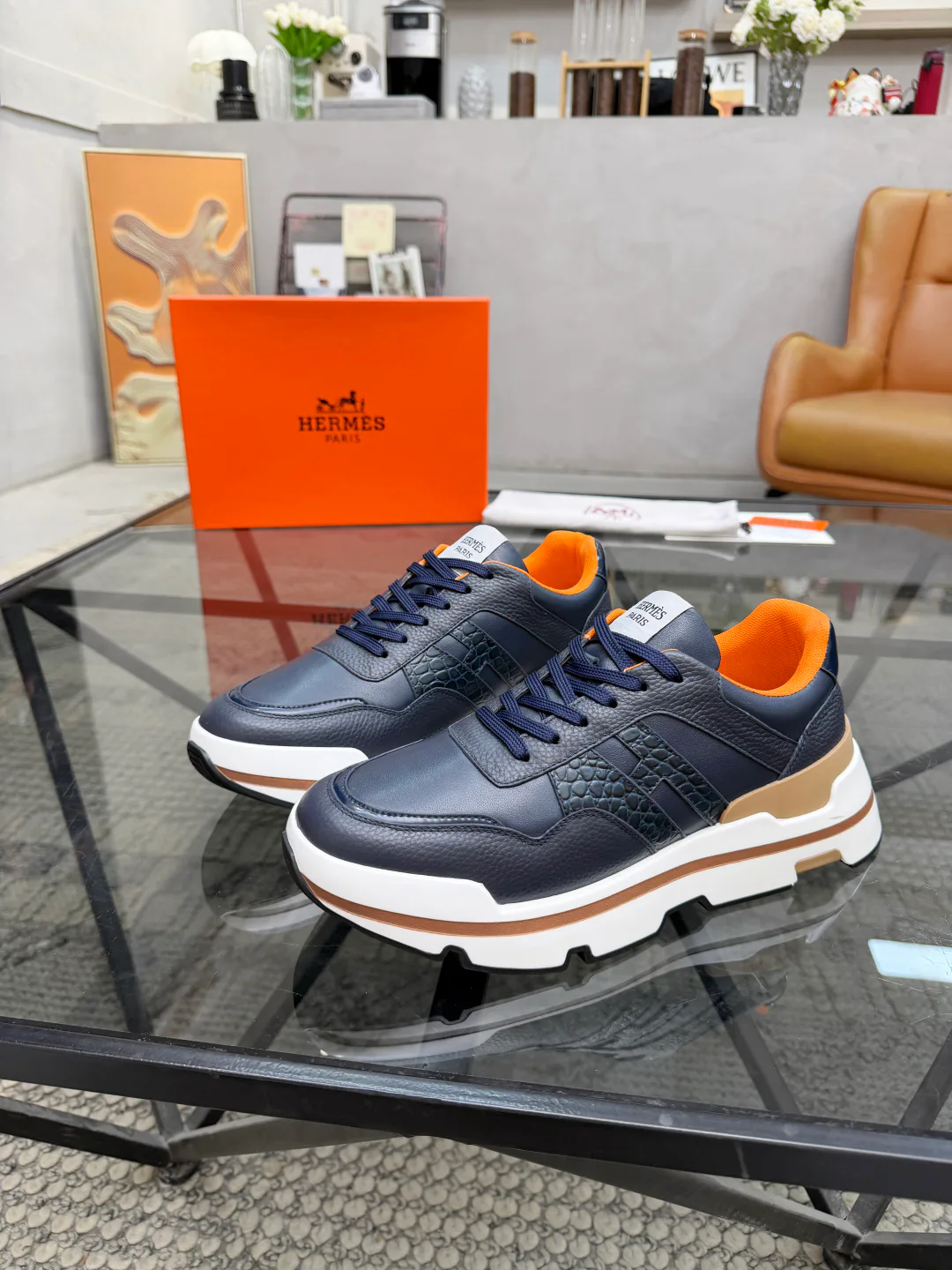 Men's Sneakers HERMES 17950862