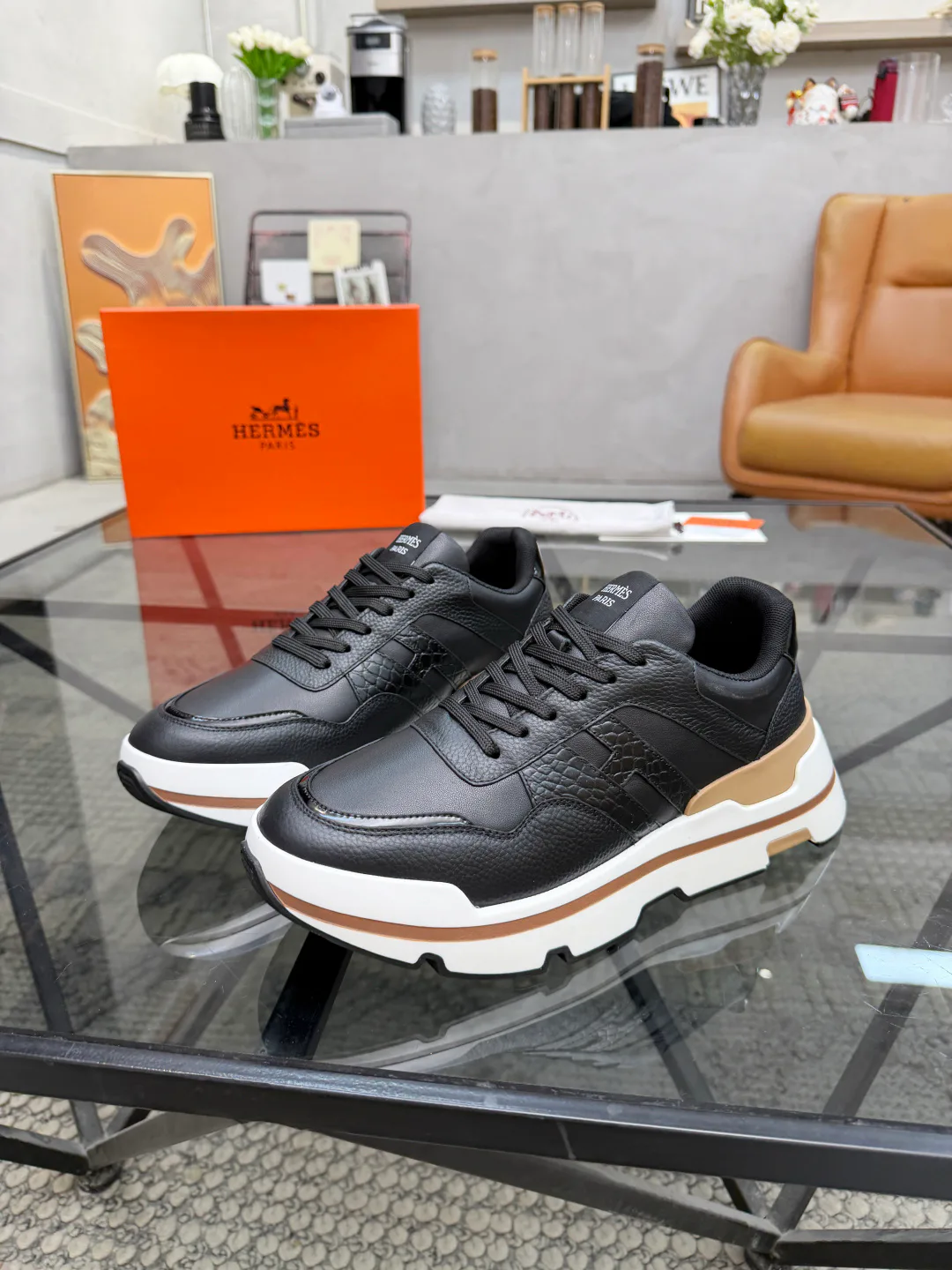 Men's Sneakers HERMES 17950863