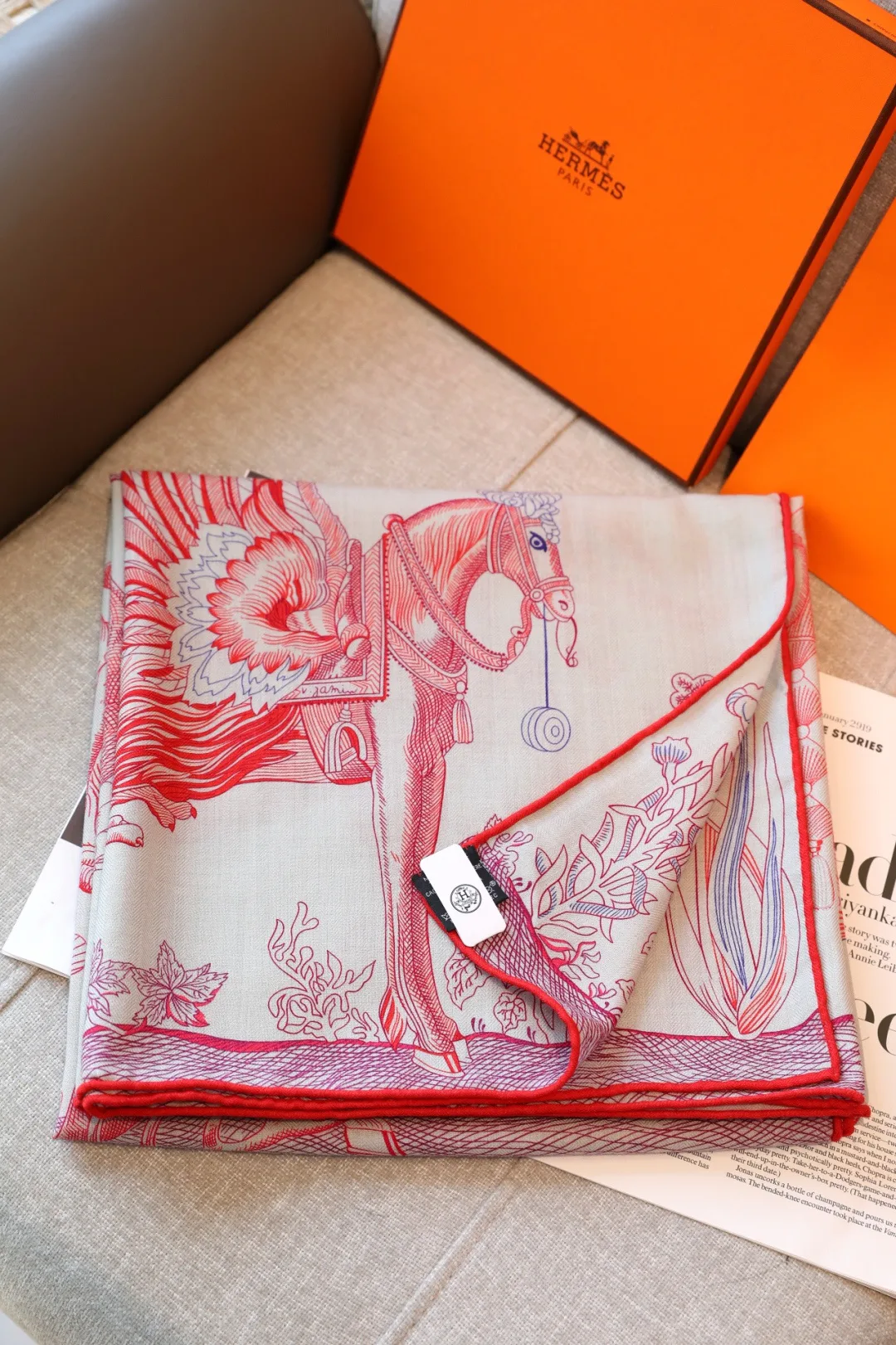 Silk Scarves HERMES 18093506