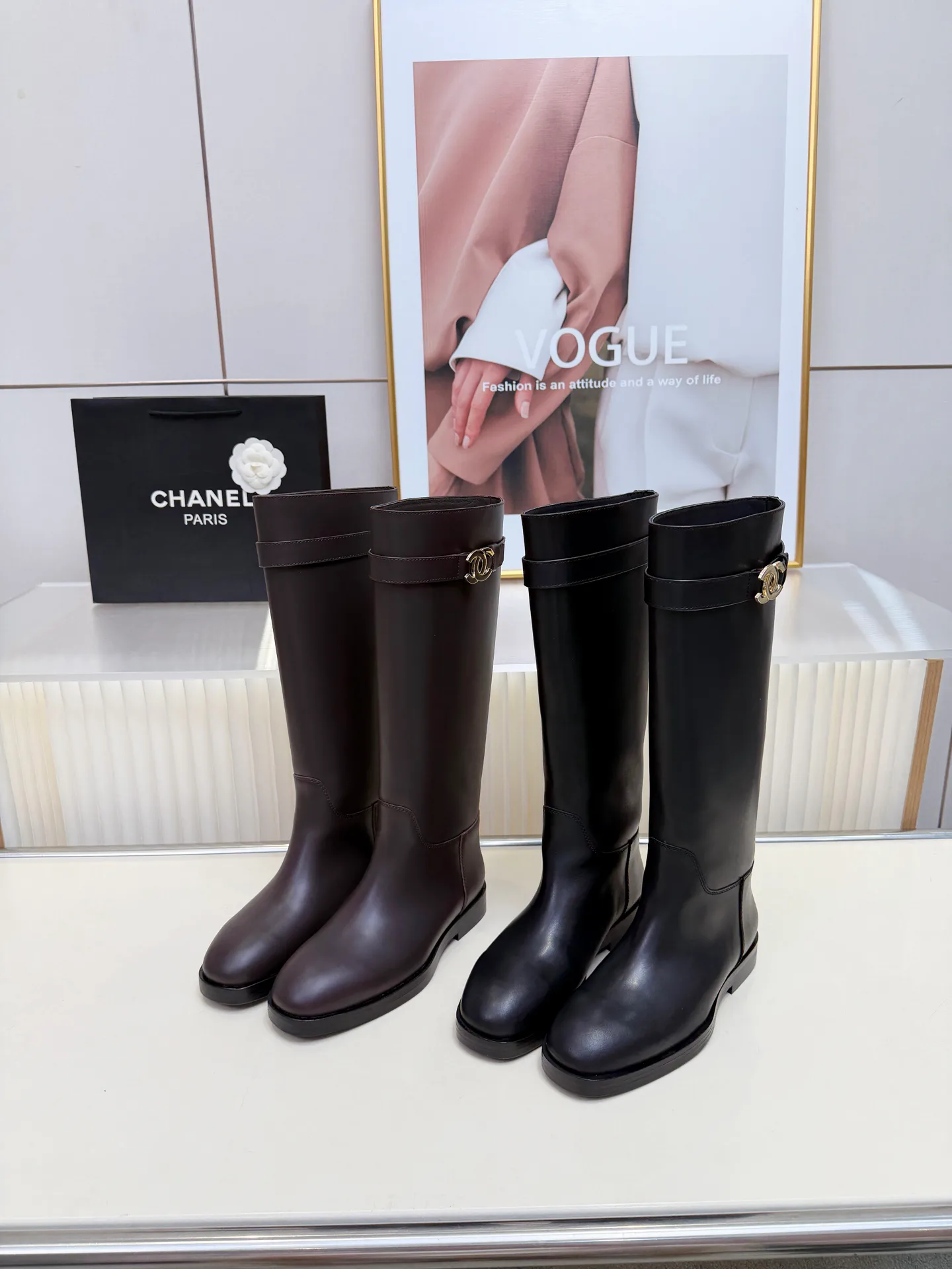 Women's Boots CHANEL 18198230