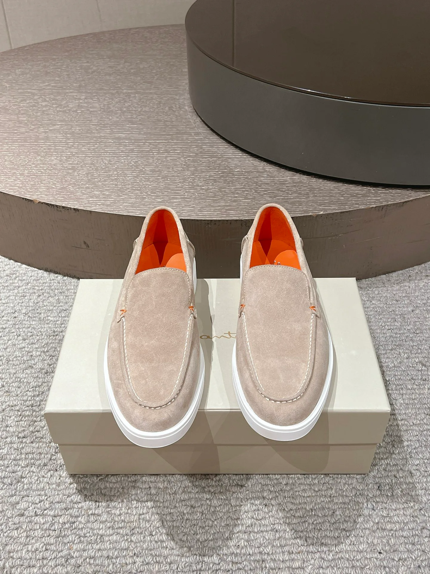 Men's Loafers And Dress Shoes SANTONI 17409249