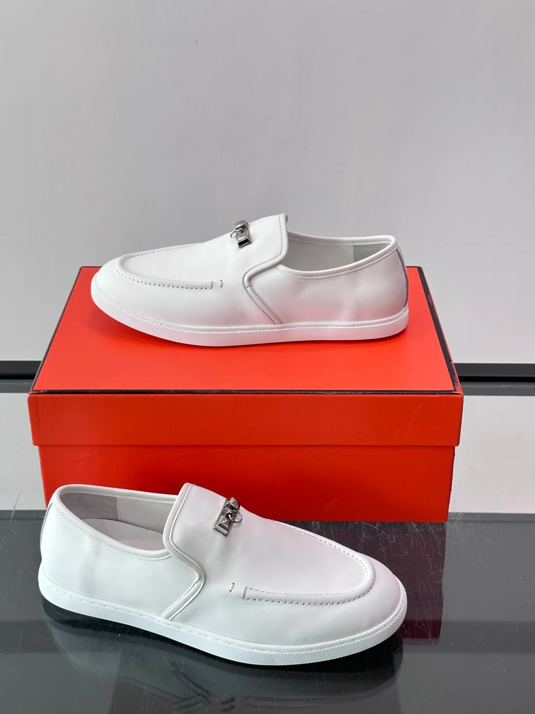 Men's Loafers And Dress Shoes HERMES 17649853