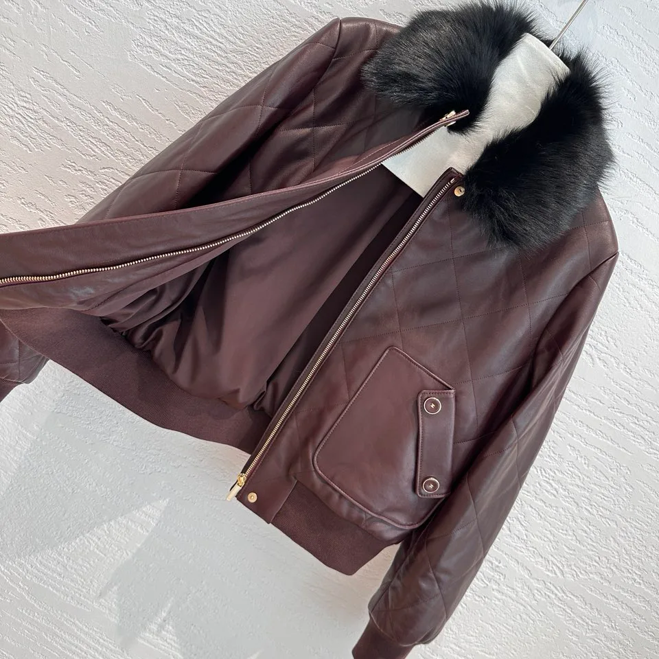 Women's Leather Jackets And Sheepskin Coats CHANEL 18417966