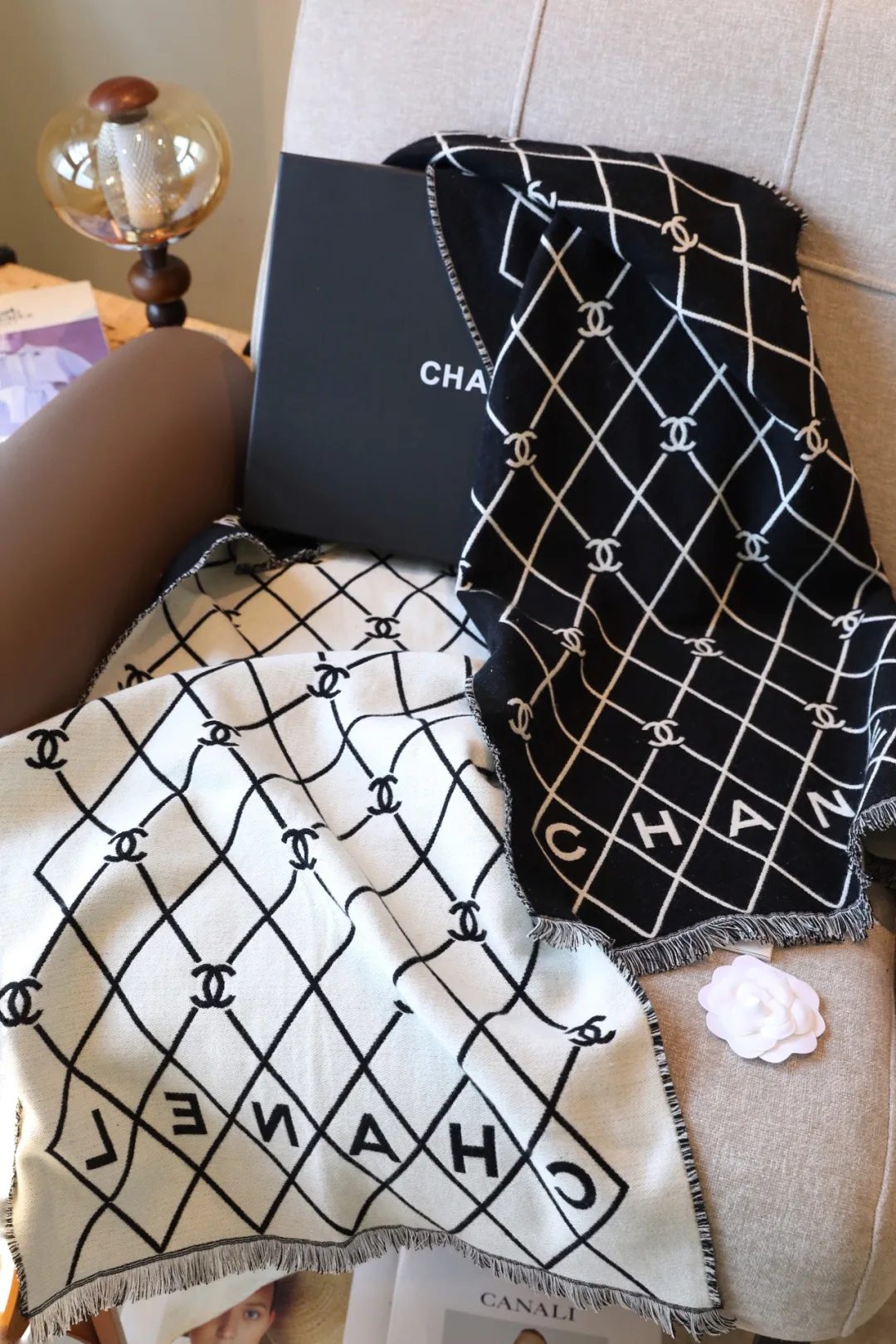 Scarves CHANEL 17885960