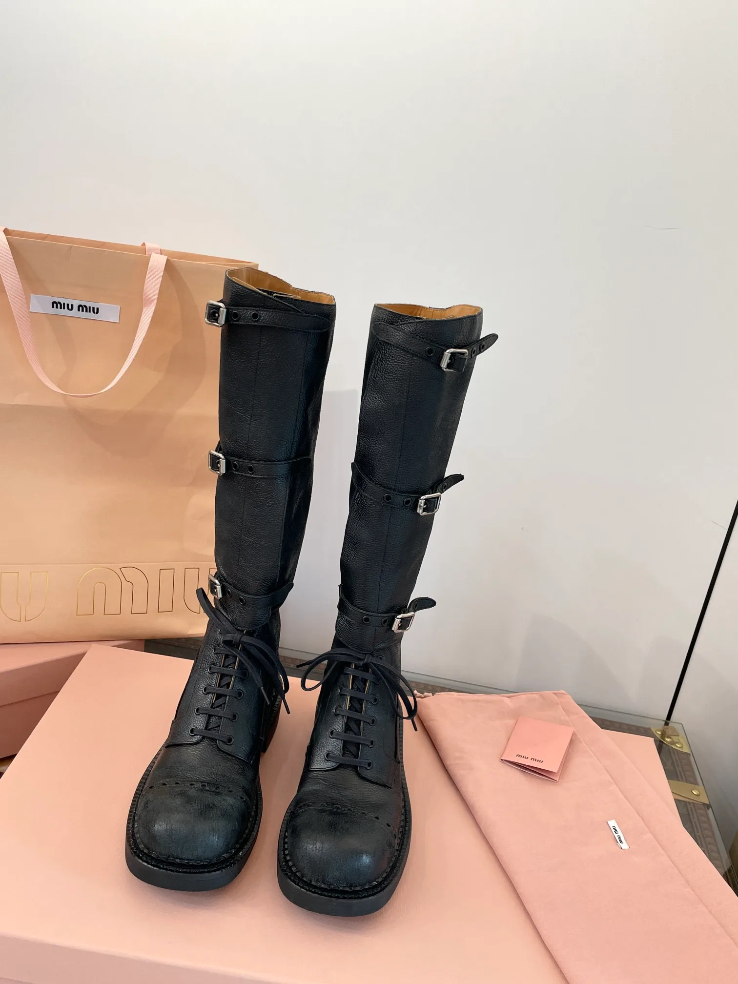 Women's Boots MIU MIU 18132666