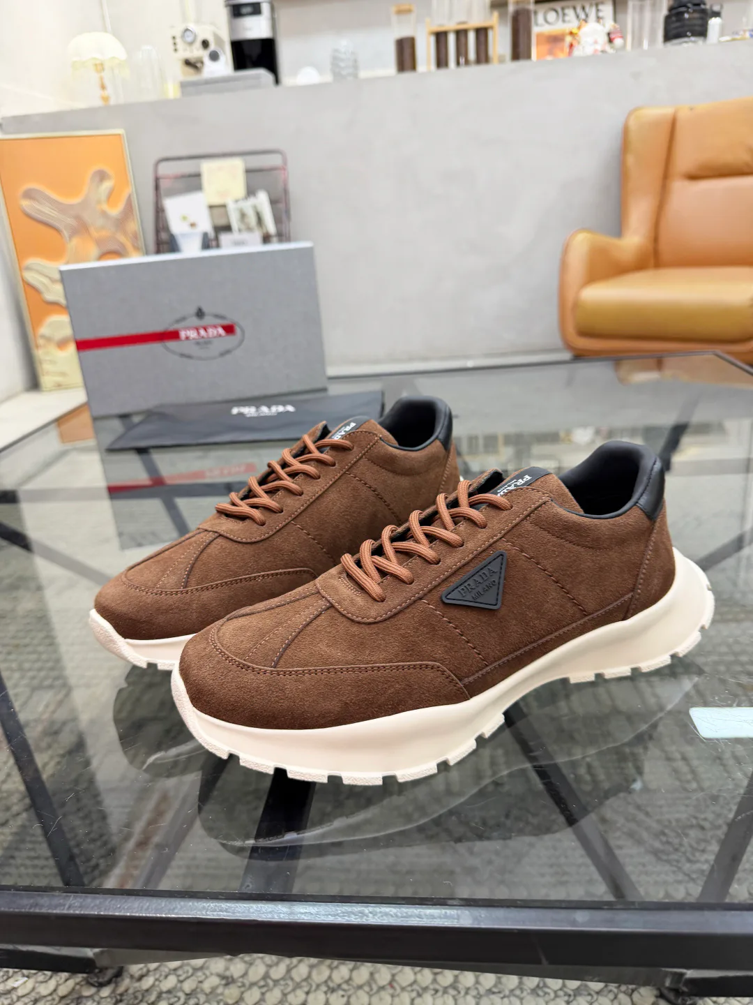 Men's Sneakers PRADA 18500114
