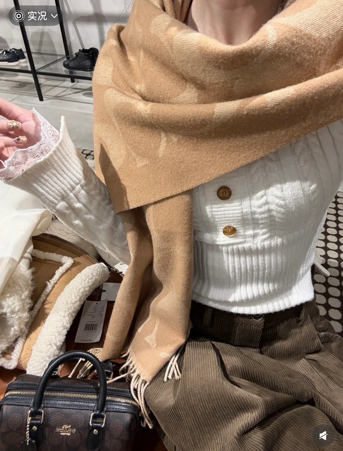 Scarves COACH 17926362