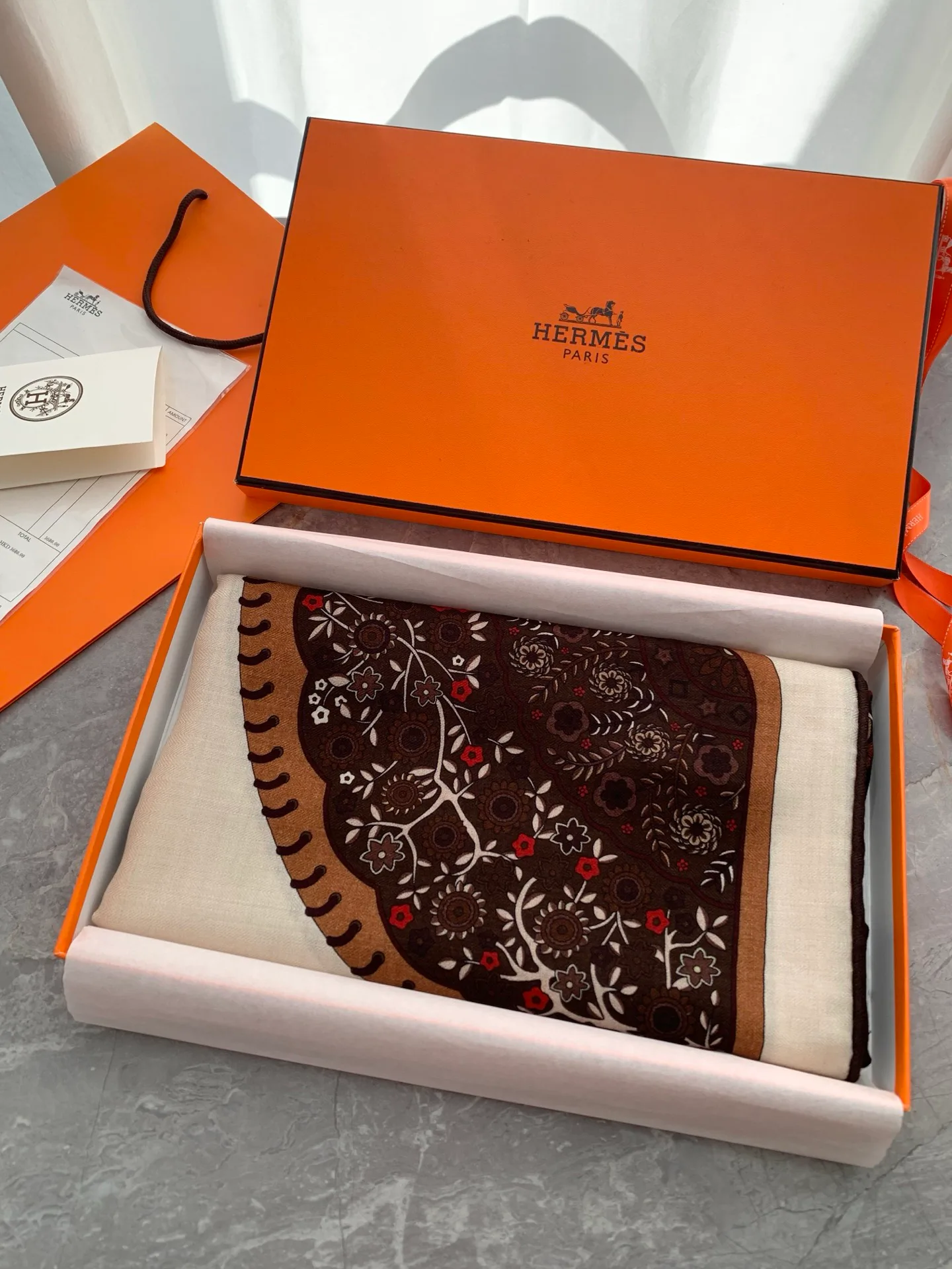 Silk Scarves HERMES 18222483