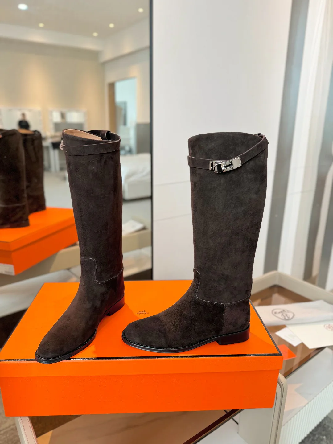 Women's Boots HERMES 18521266