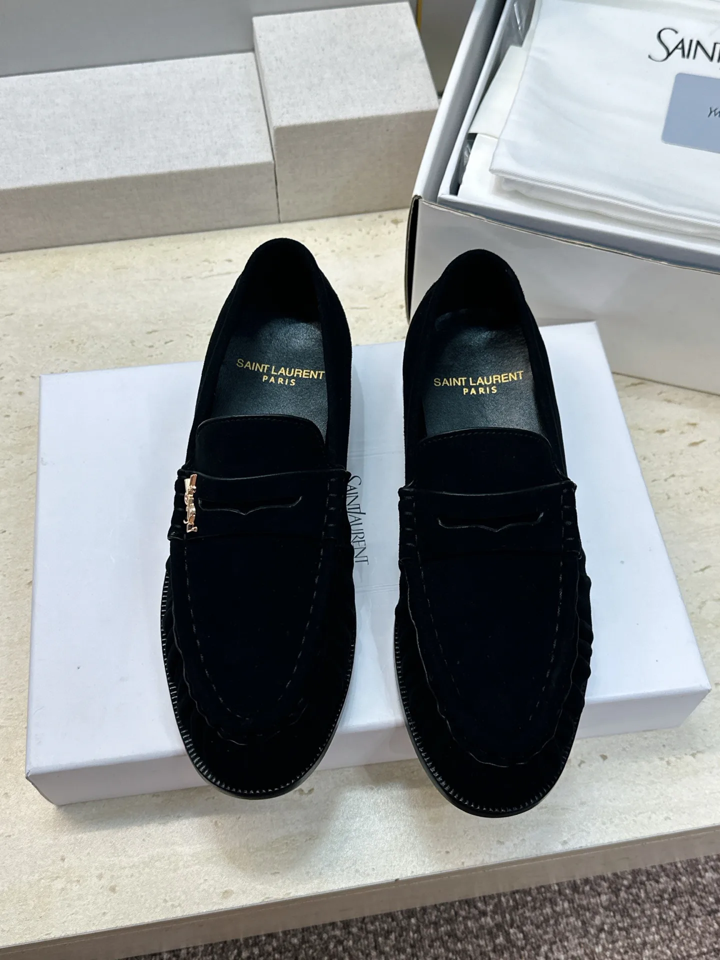 Women's Loafers And Moccasins SAINT LAURENT 18007086