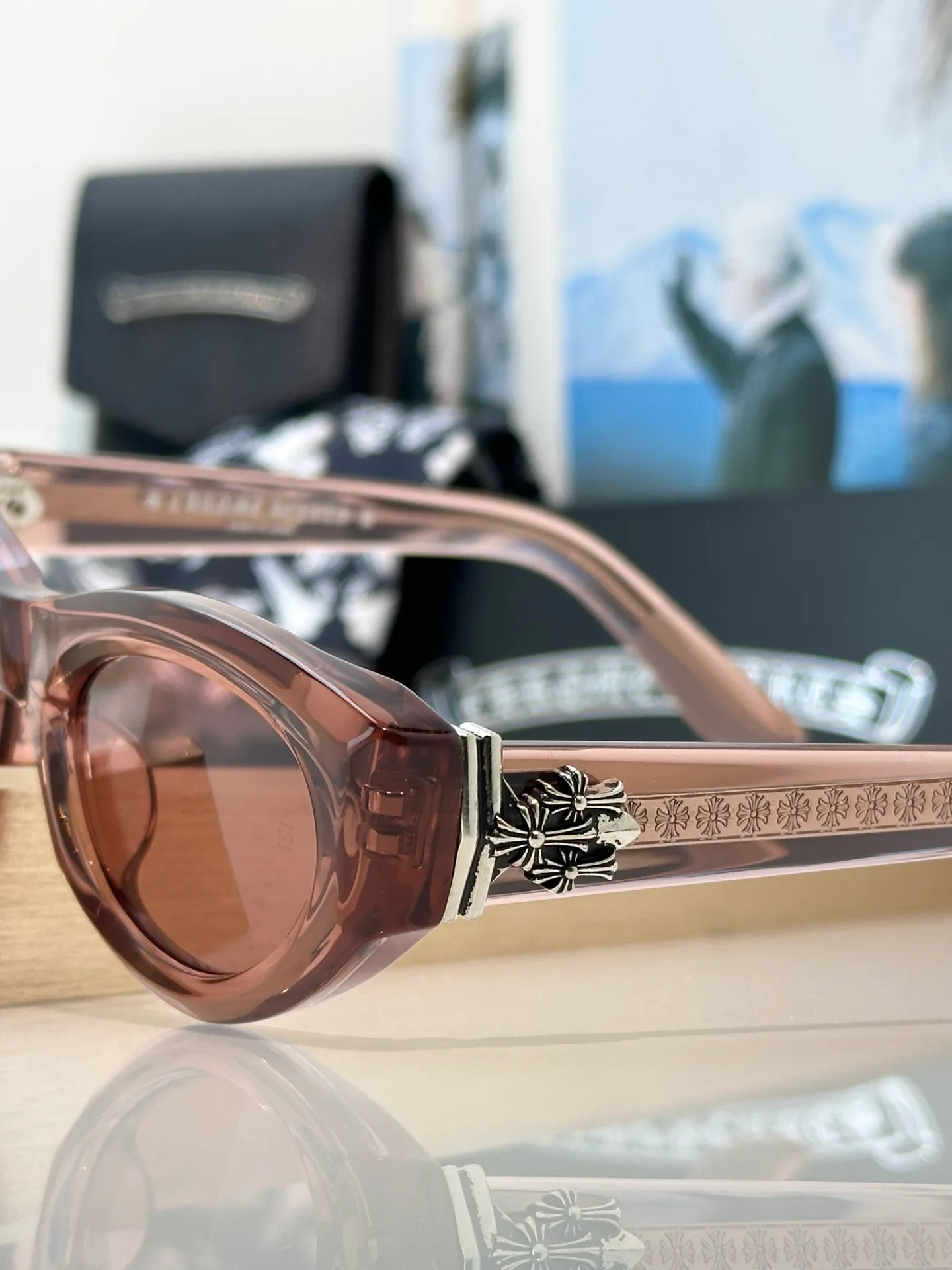 Glasses CHROME HEARTS 18398470