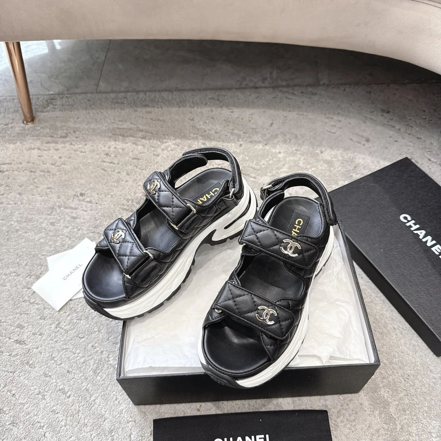Women's Open-Toe Sandals CHANEL 16954243