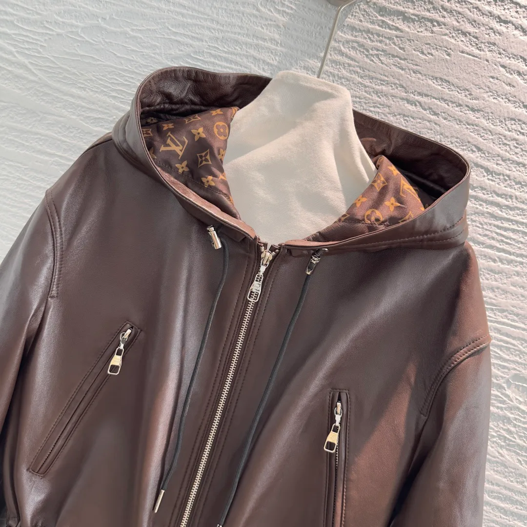 Women's Leather Jackets And Sheepskin Coats LOUIS VUITTON 17474153