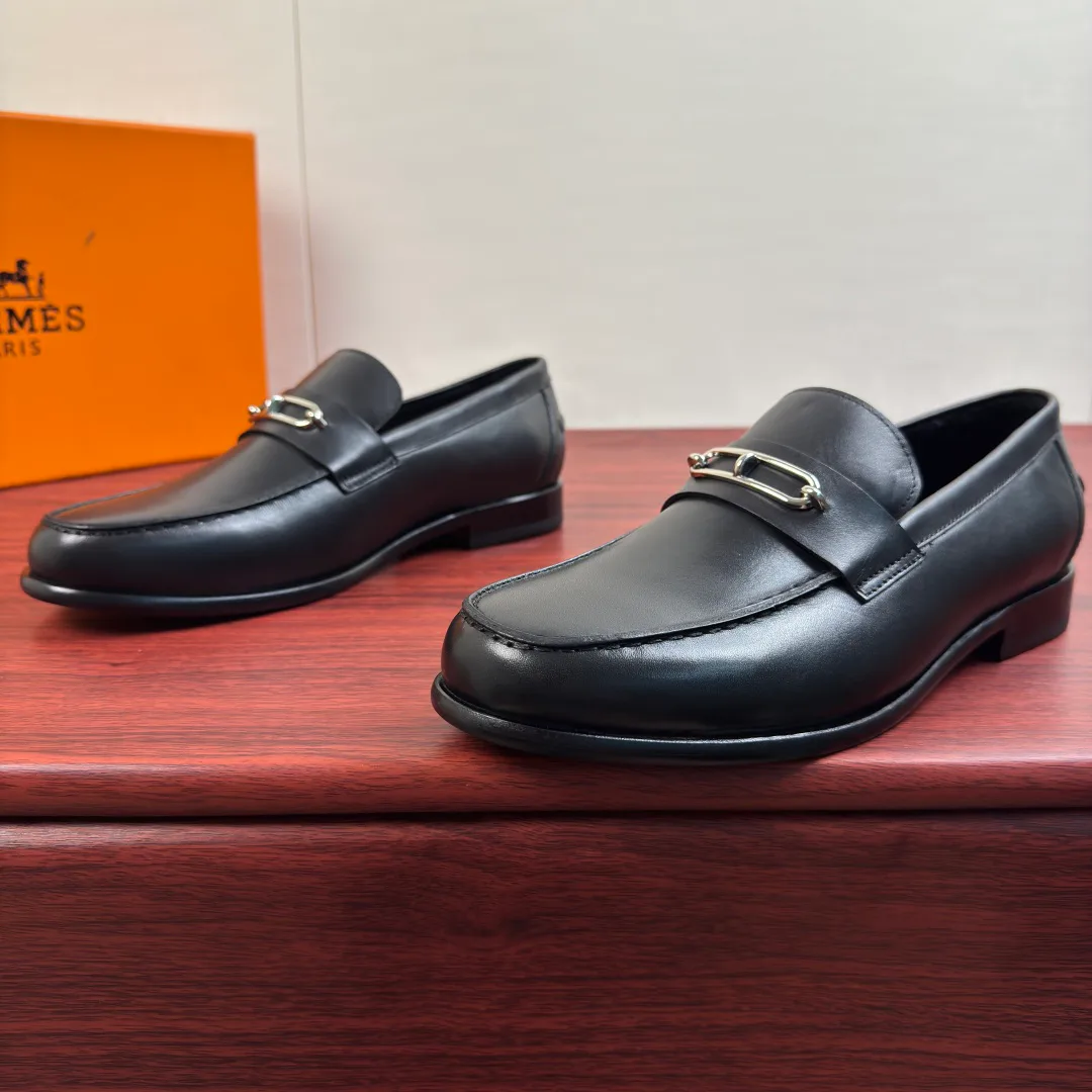 Men's Loafers And Dress Shoes HERMES 17876827