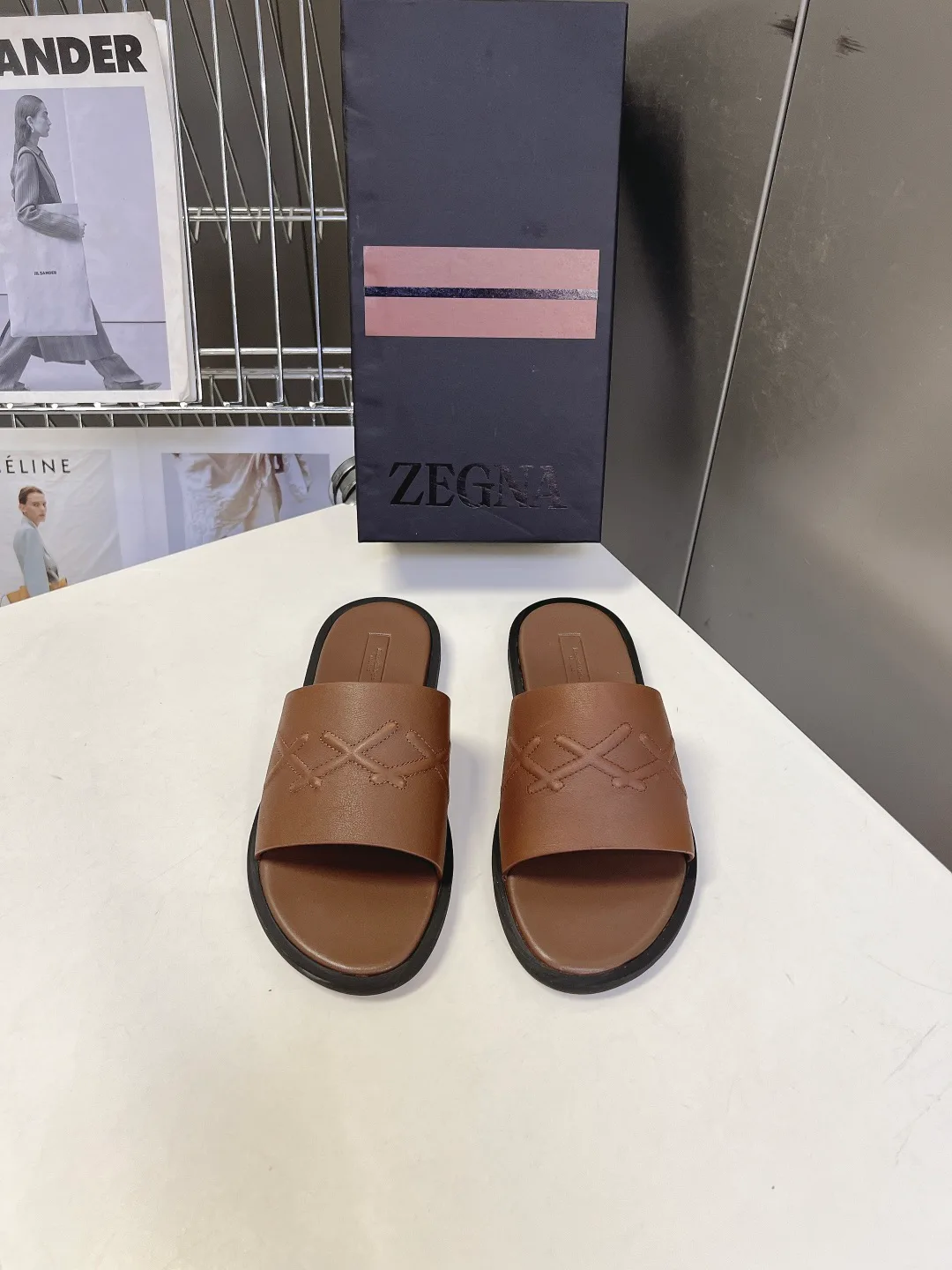 Men's Flip-Flops ZEGNA 17138262