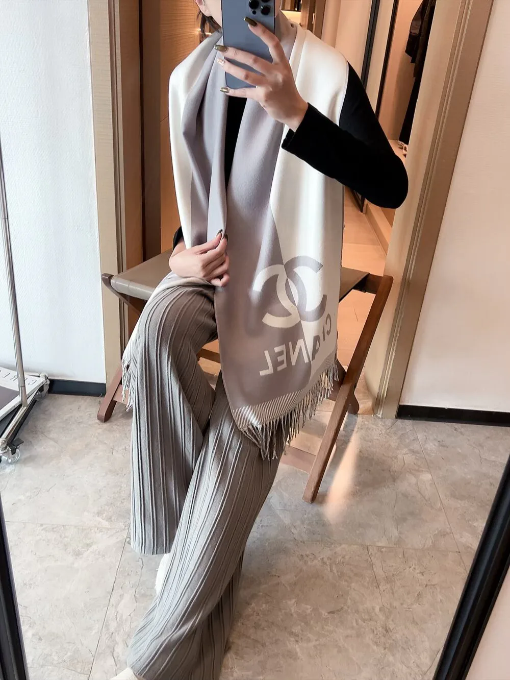 Scarves CHANEL 18002970
