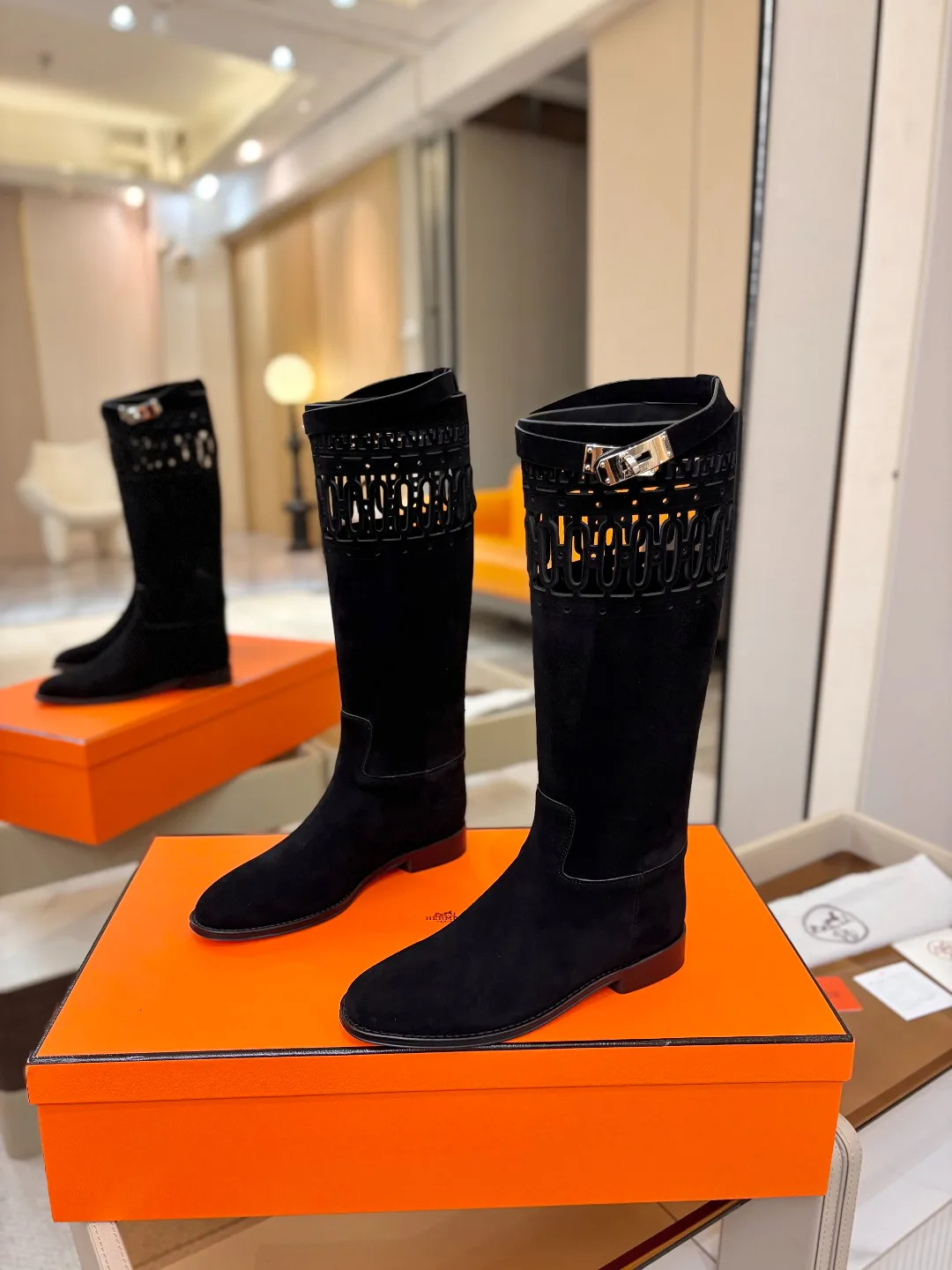 Women's Boots HERMES 18521308