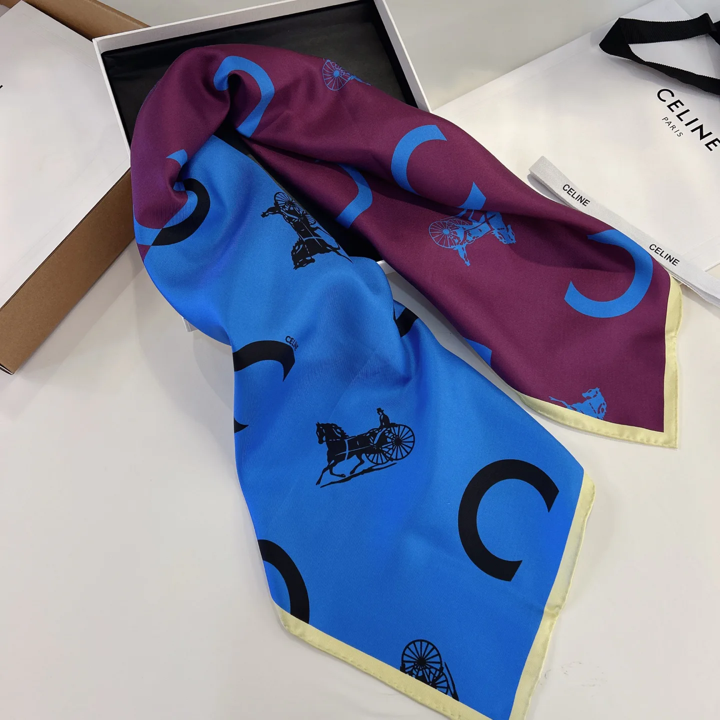 Silk Scarves CELINE 17973643