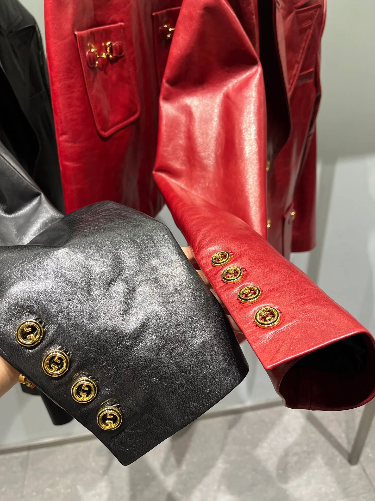 Women's Leather Jackets And Sheepskin Coats GUCCI 18064727