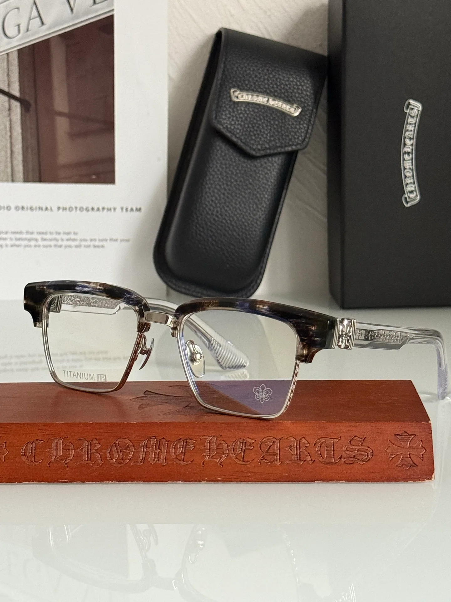 Glasses CHROME HEARTS 17565409