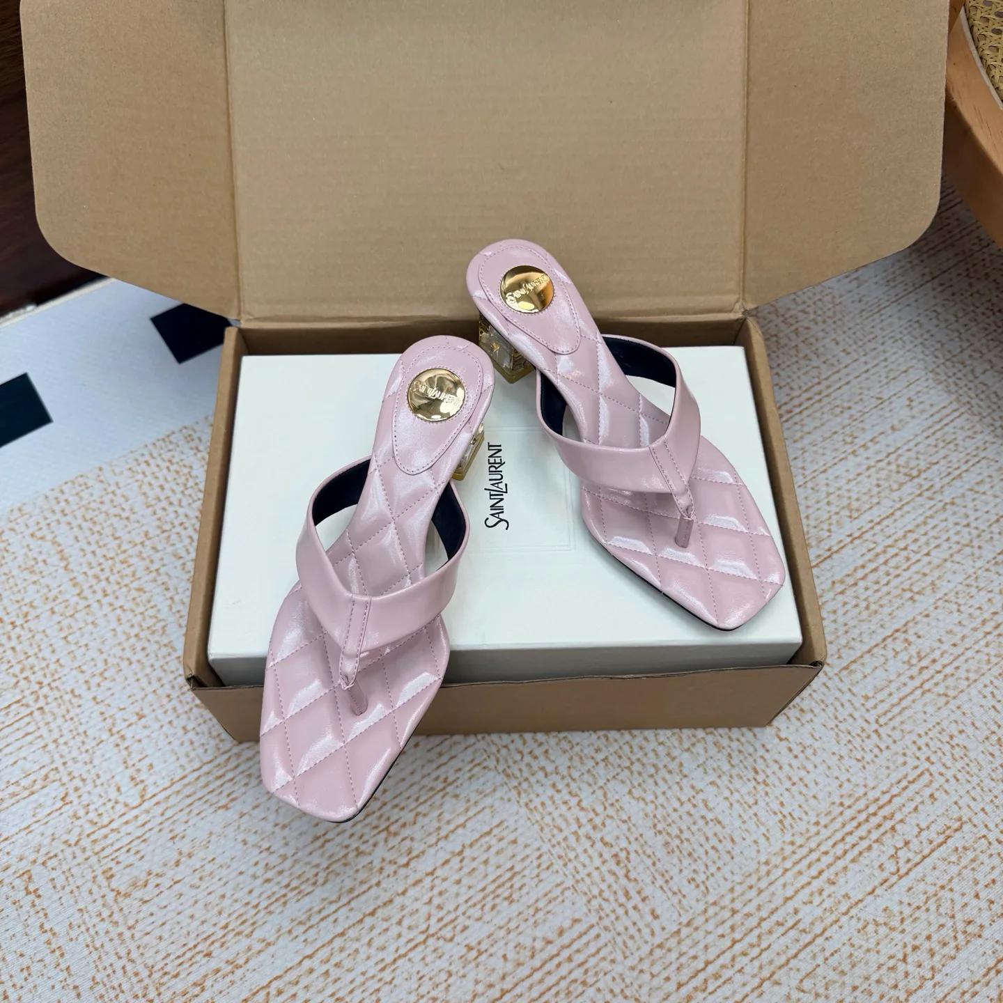 Women's Open-Toe Sandals SAINT LAURENT 17604546