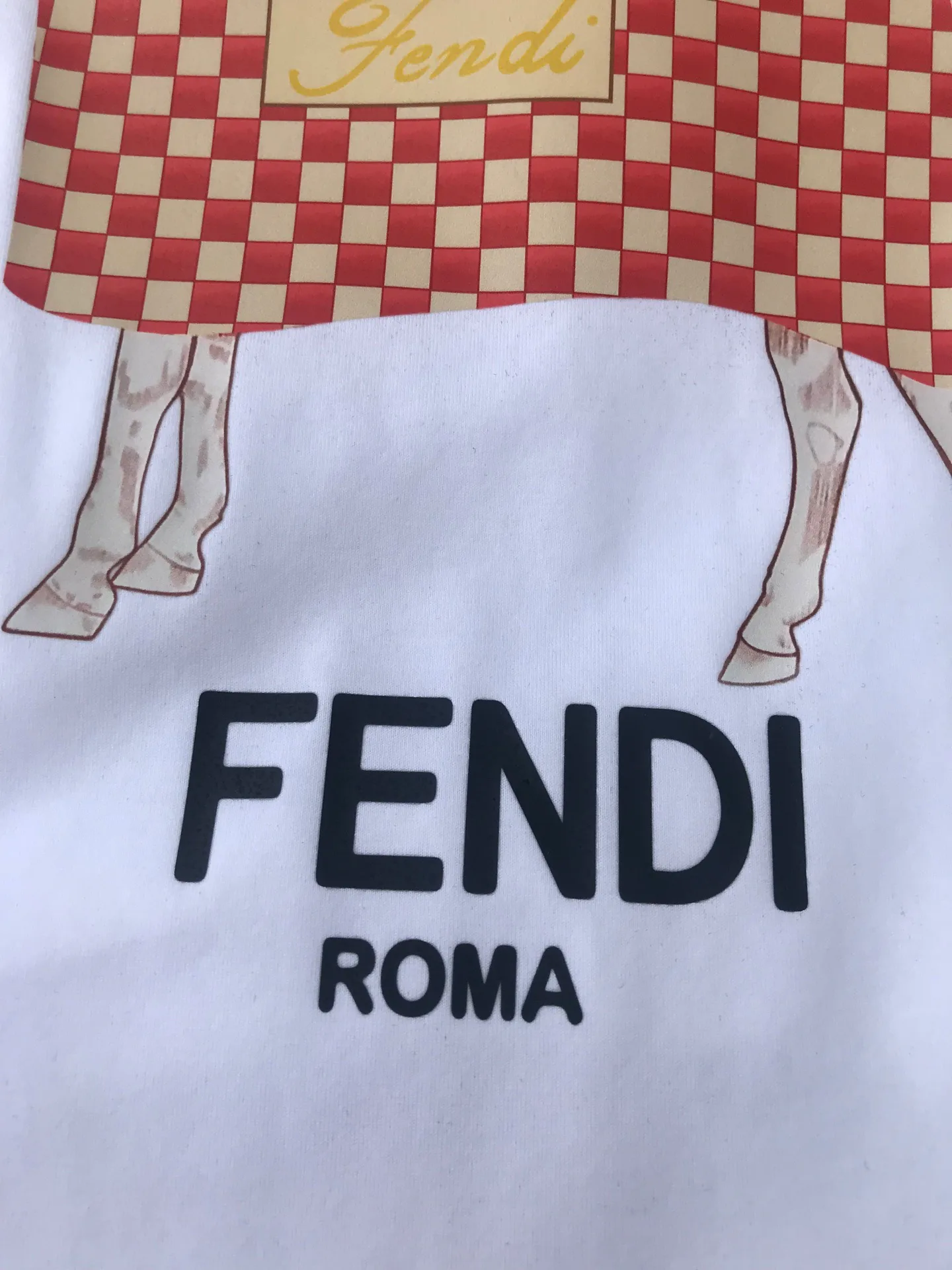 Men's T-Shirts FENDI 17400208