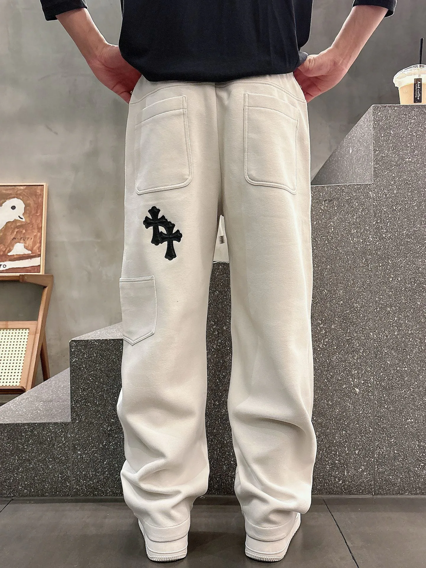 Брюки Мужские Chrome Hearts 18596833