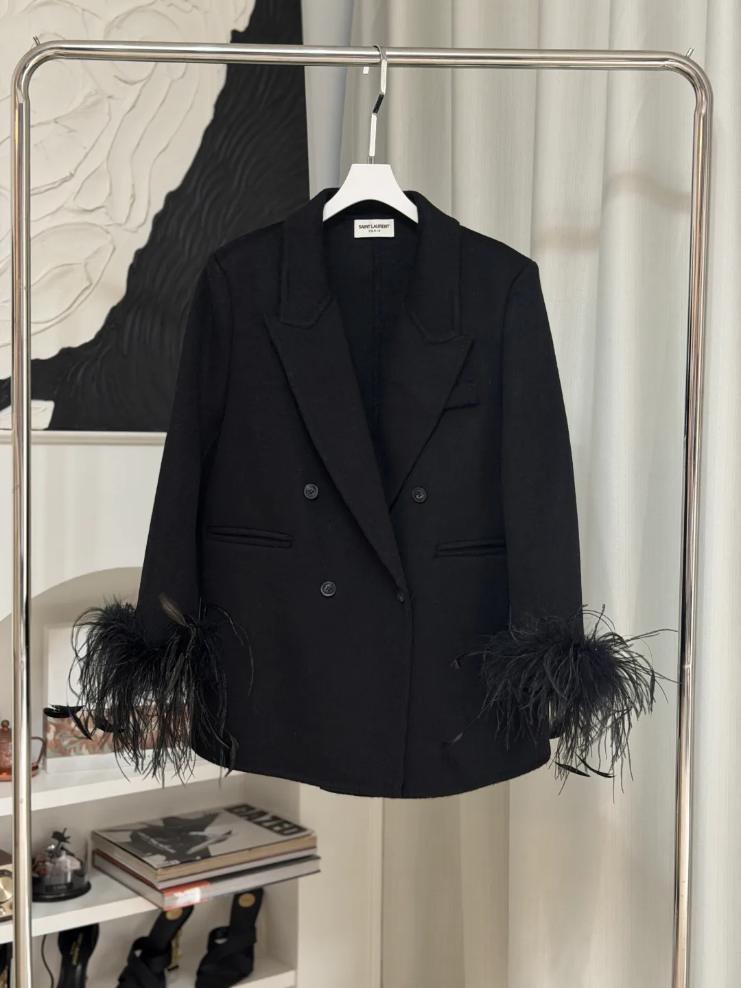 Women's Blazers SAINT LAURENT 17984836