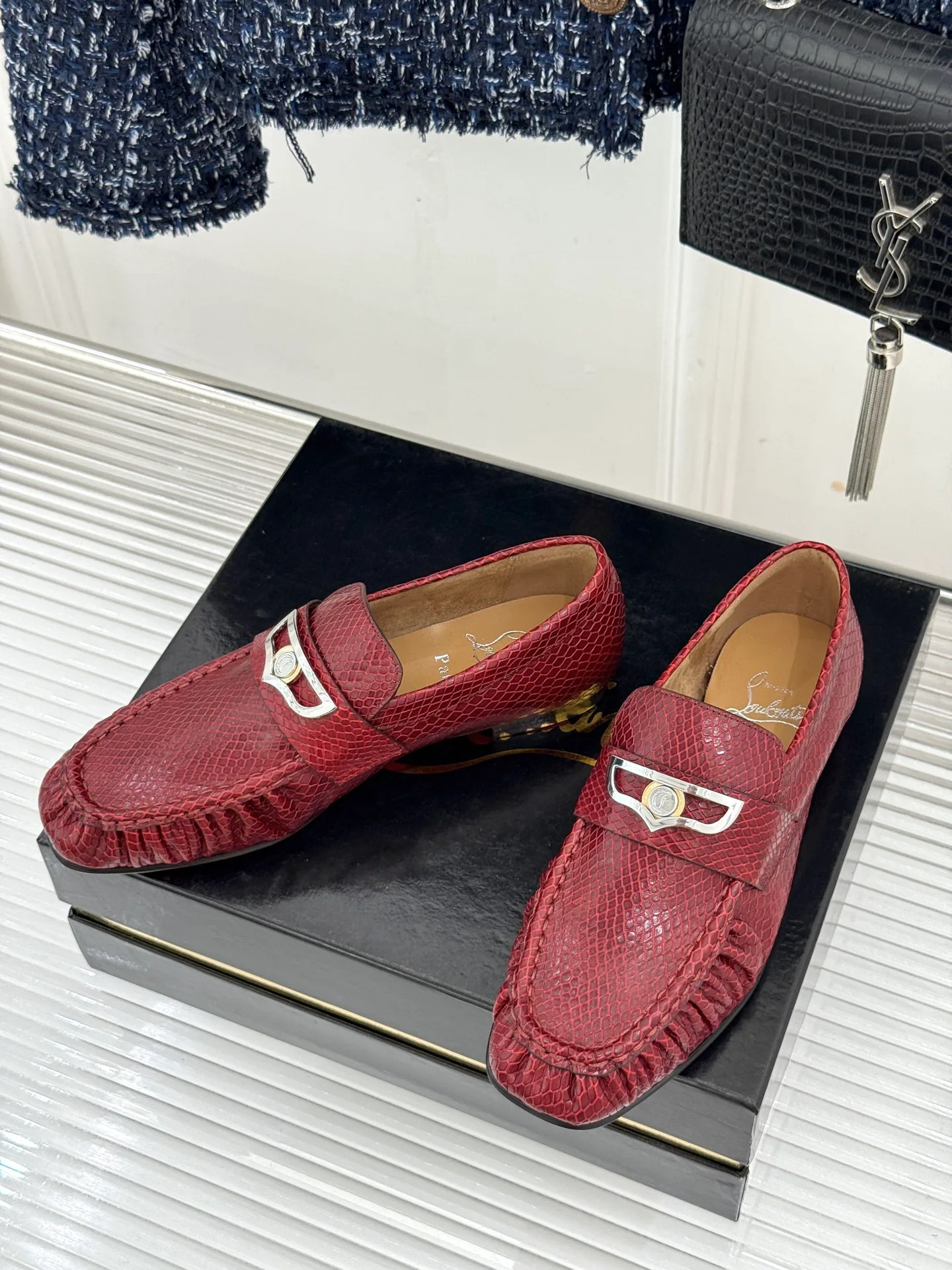 Лоферы И Мокасины Женские Christian Louboutin 18598158